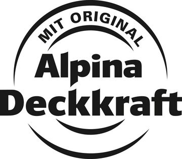 Alpina Wand- und Deckenfarbe Alpinaweiß Seidenlatex, seidenglänzend 5 Liter