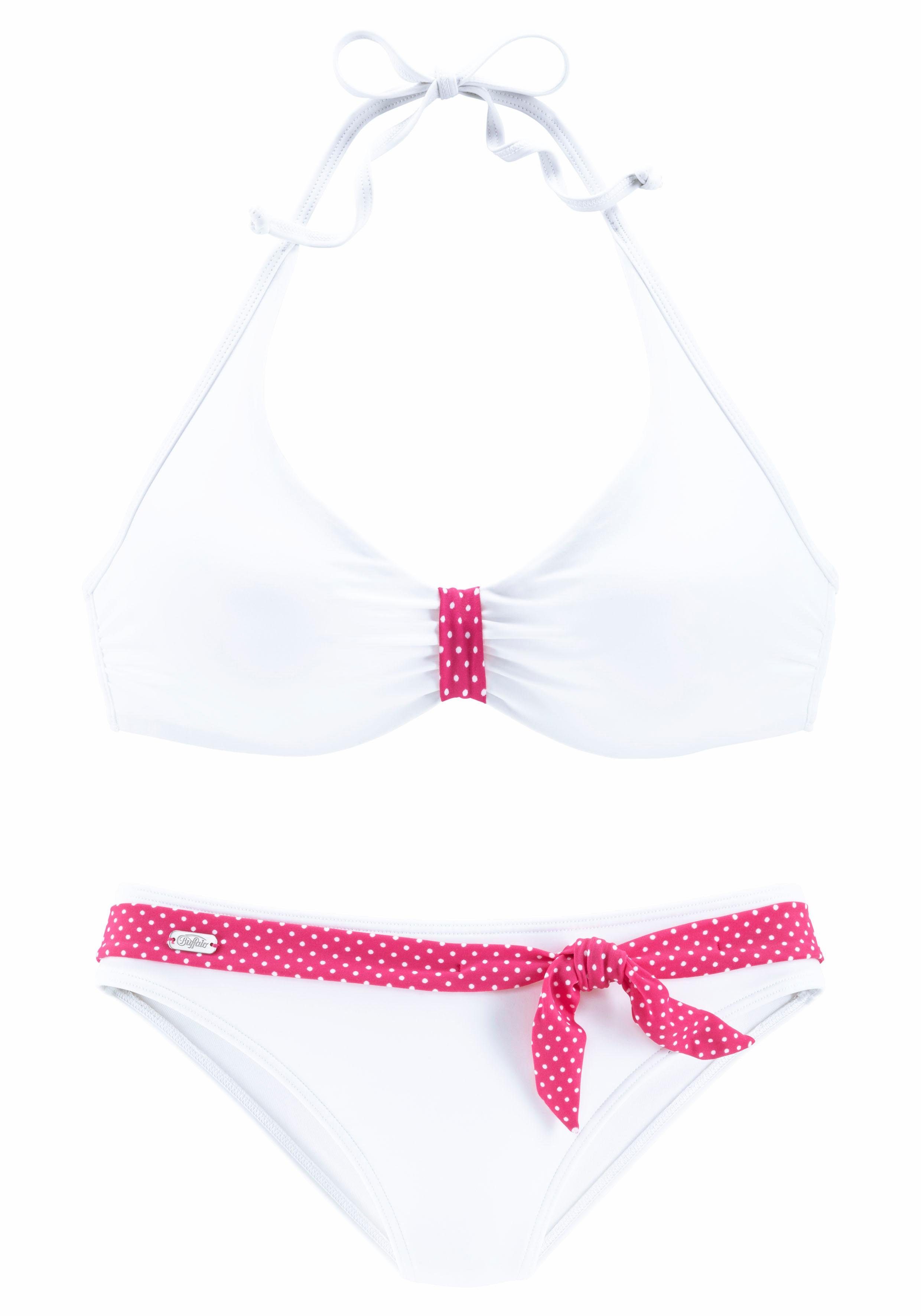 Buffalo Bügel-Bikini mit süßen Kontrastdetails günstig online kaufen