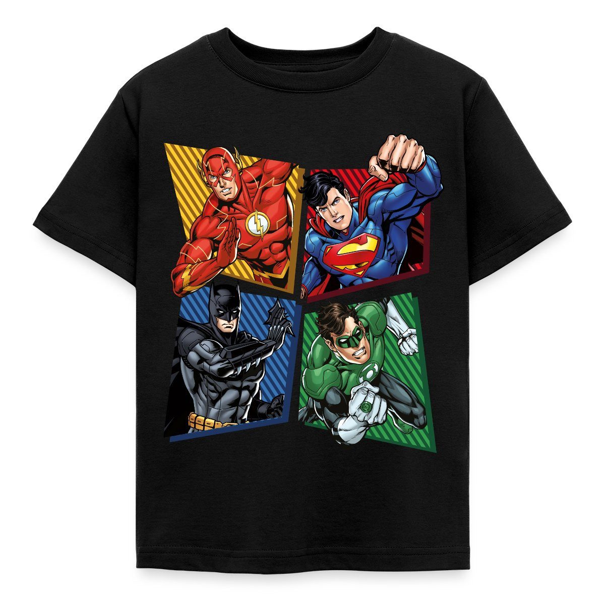 T-Shirt DC Comics Justice League Superhelden Kinder T-Shirt