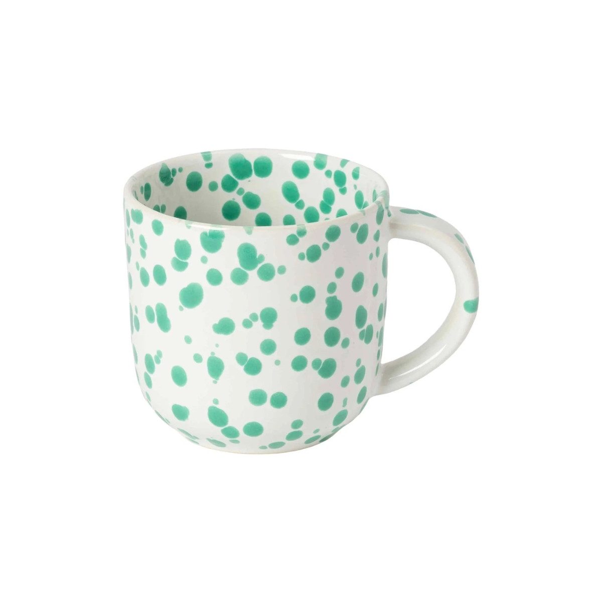 Costa Nova Tasse mit Henkel, Rafaela, Salbeigrün, 10 x 9,7 cm, 50 cl, Costa Nova, 1-tlg., Keramik, ⌀ ca. 10 cm, Höhe ca. 9,7 cm, Fassungsvermögen ca. 50 cl