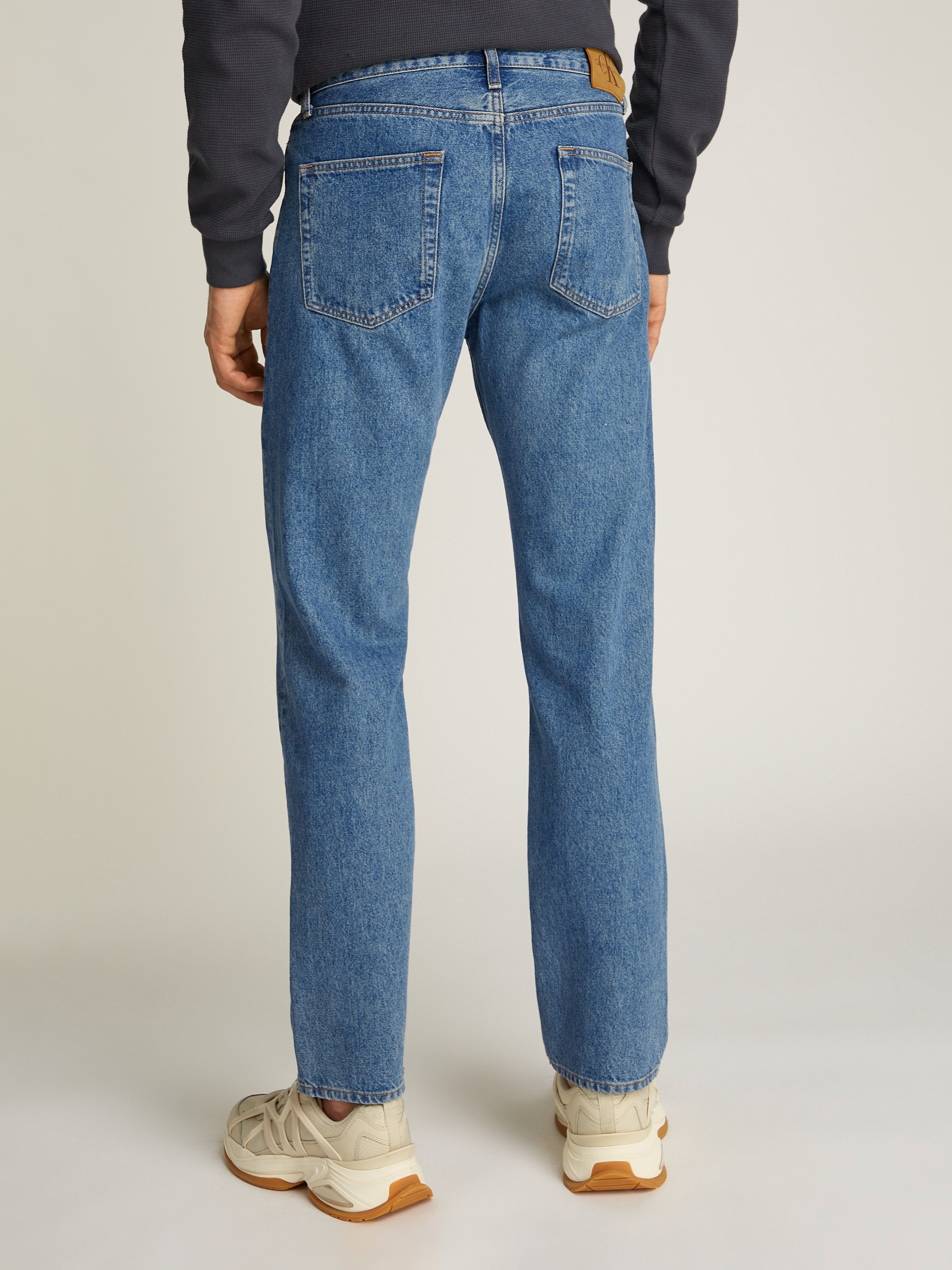 Calvin Klein Jeans Straight-Jeans STANDARD STRAIGHT Coinpocket, Logosticker günstig online kaufen