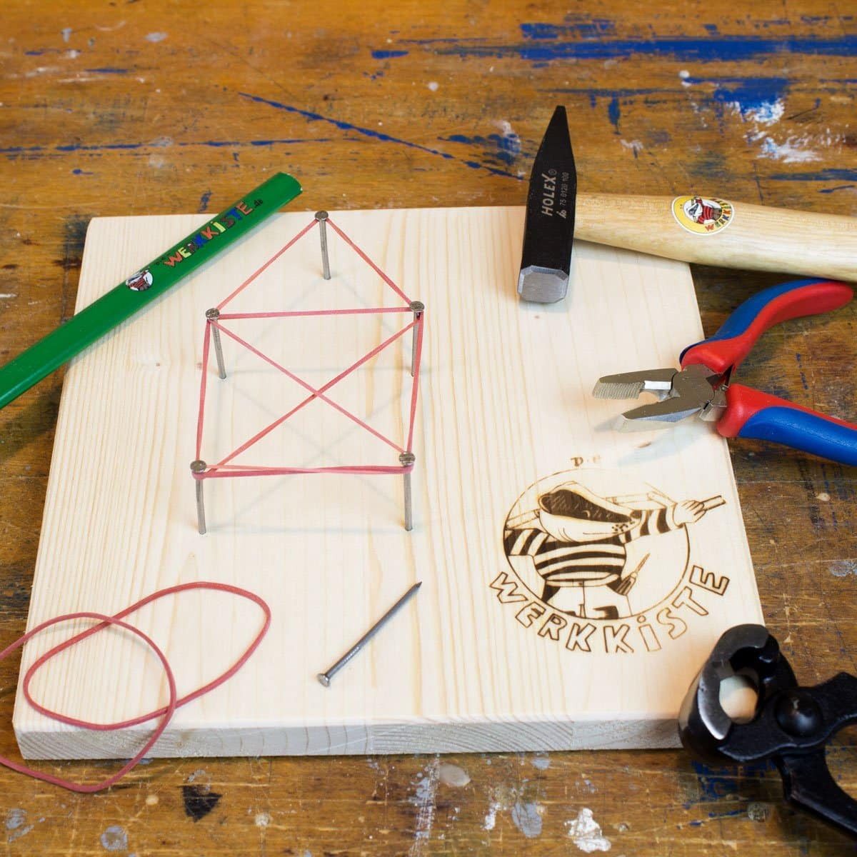 Die Werkkiste Mini Werkzeugset für Kinder Konstruktions-Spielset