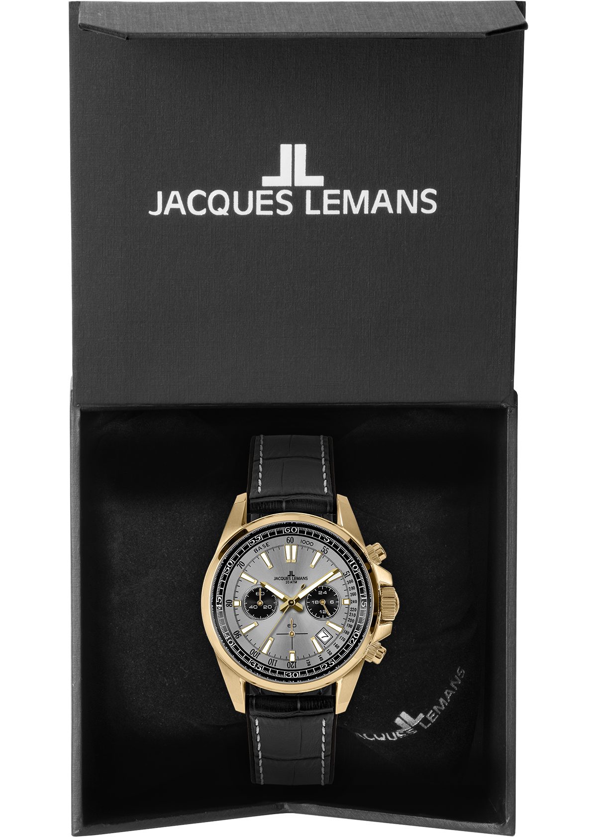 Jacques Lemans Chronograph Liverpool 1-2117ZN, Quarzuhr, günstig online kaufen
