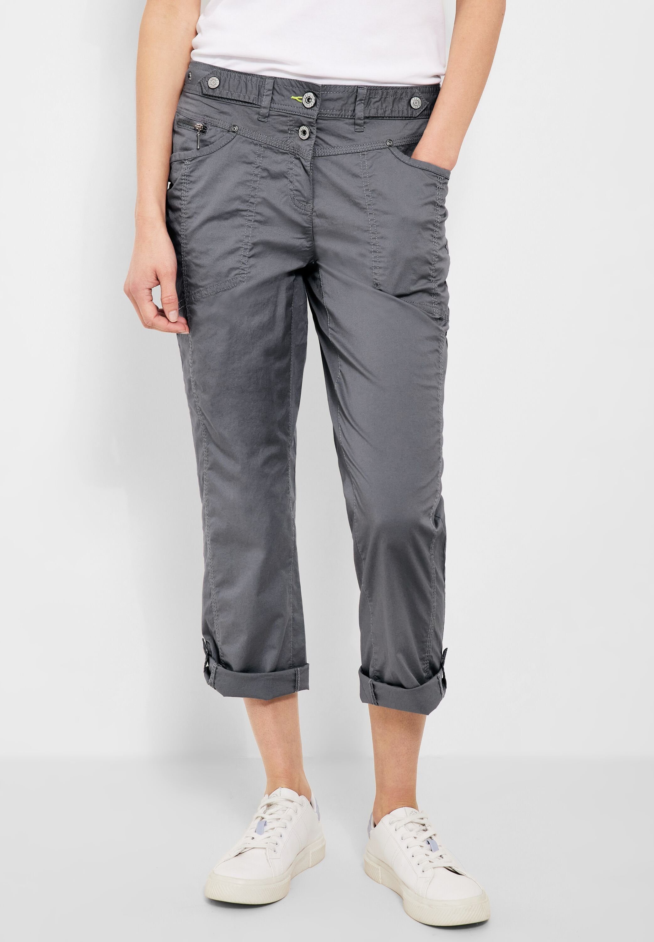 Cecil Pantaloni 3/4 Estivi Donna – Morbidi In Viscosa Con Girovita Elastico, Lavabili In Lavatrice - 4