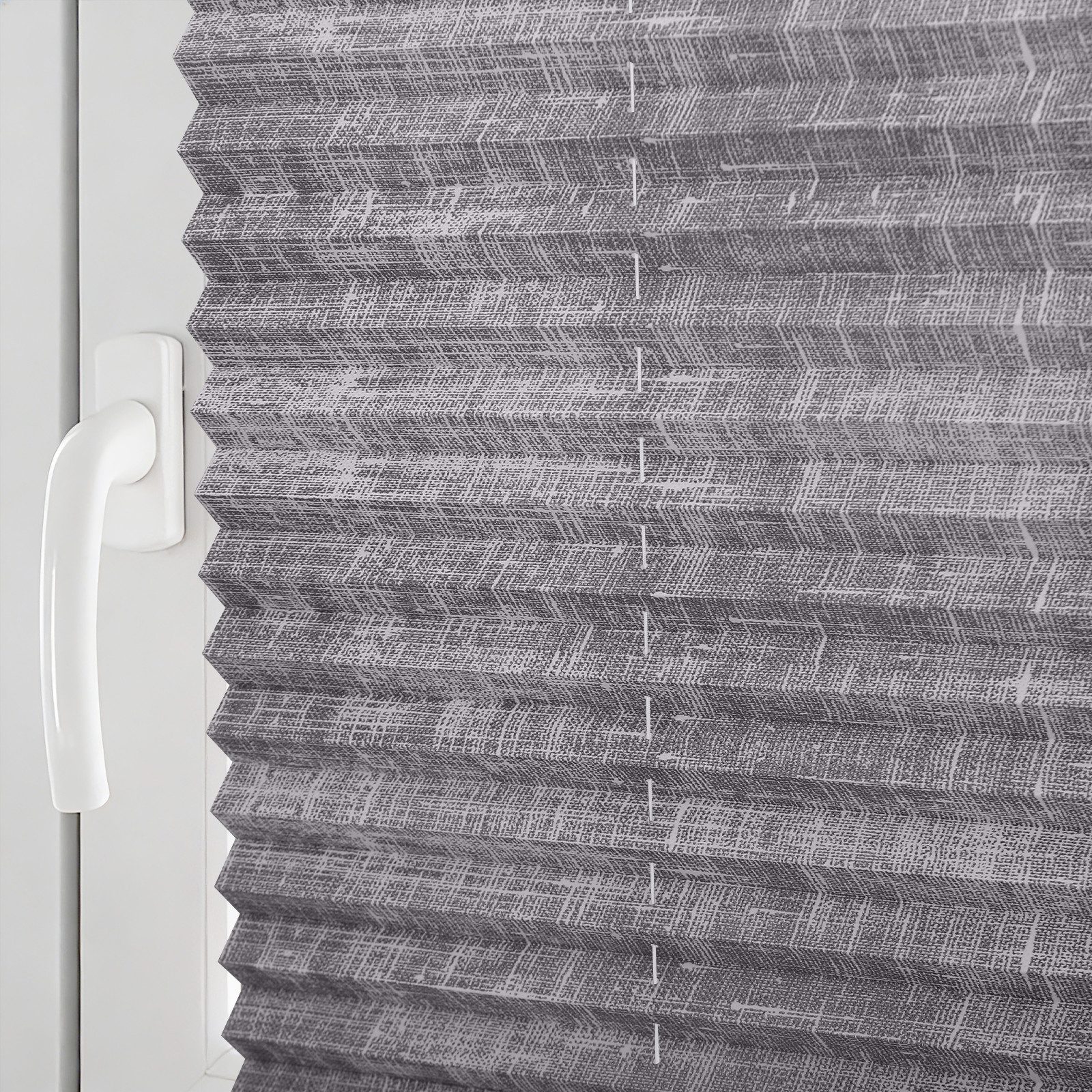 Sekey Plissee Plissee ohne Bohren Lichtschutz Rollo Klemmfix für Fenster & Tür