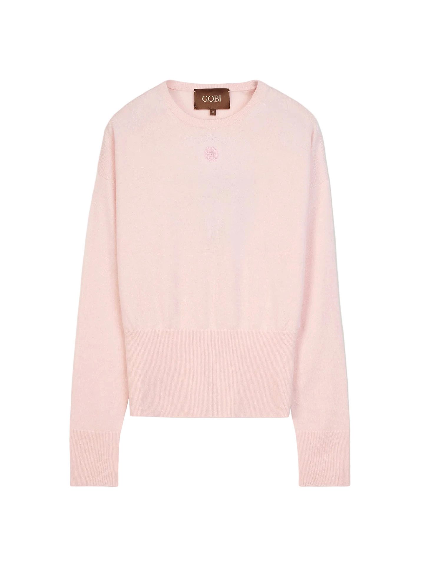 GOBI Cashmere Rundhalspullover Kaschmirpullover mit betonter Taille