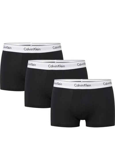 Calvin Klein Boxer (Packung, 3-St., 3er-Pack) mit Logoschriftzug am Wäschebund