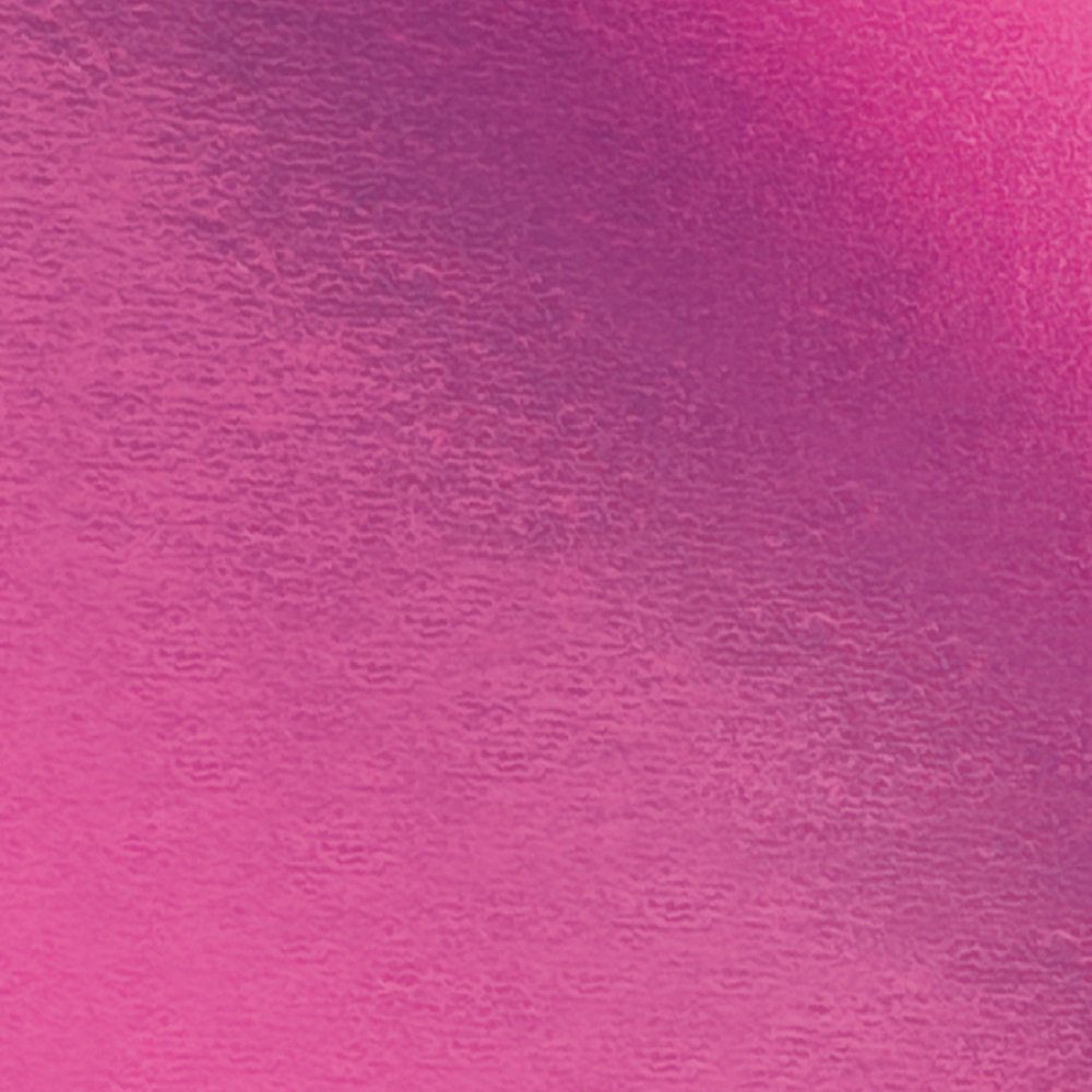 Hilltop Transparentpapier Metal Flexfolie glänzender in Metall-Optik Pink