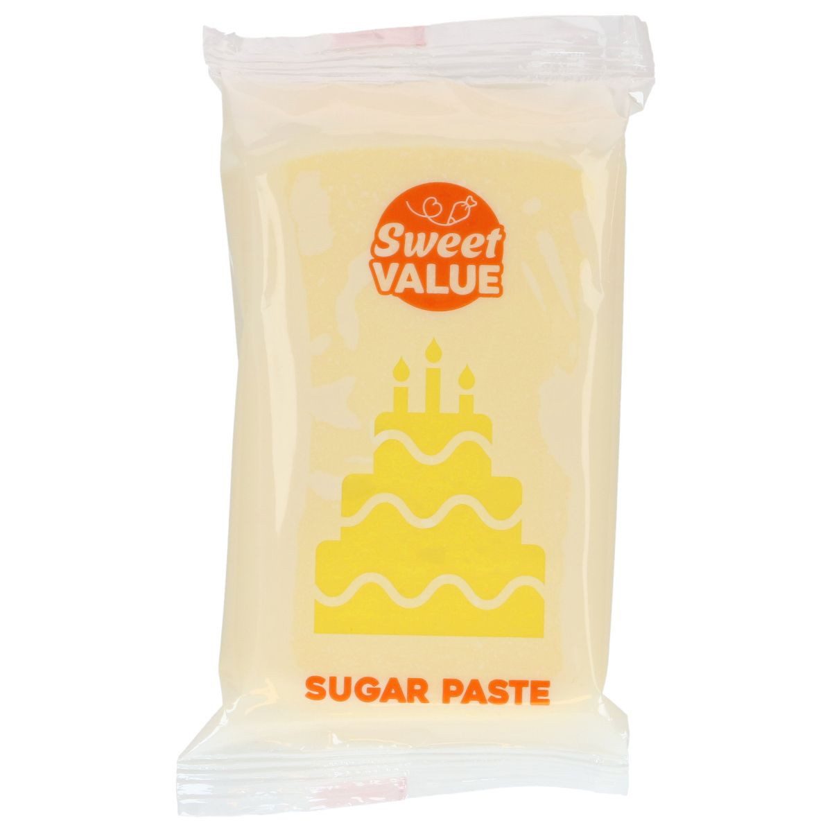 Sweet Value Backdekoration Sweet Value Fondant Yellow / Gelb 200 g