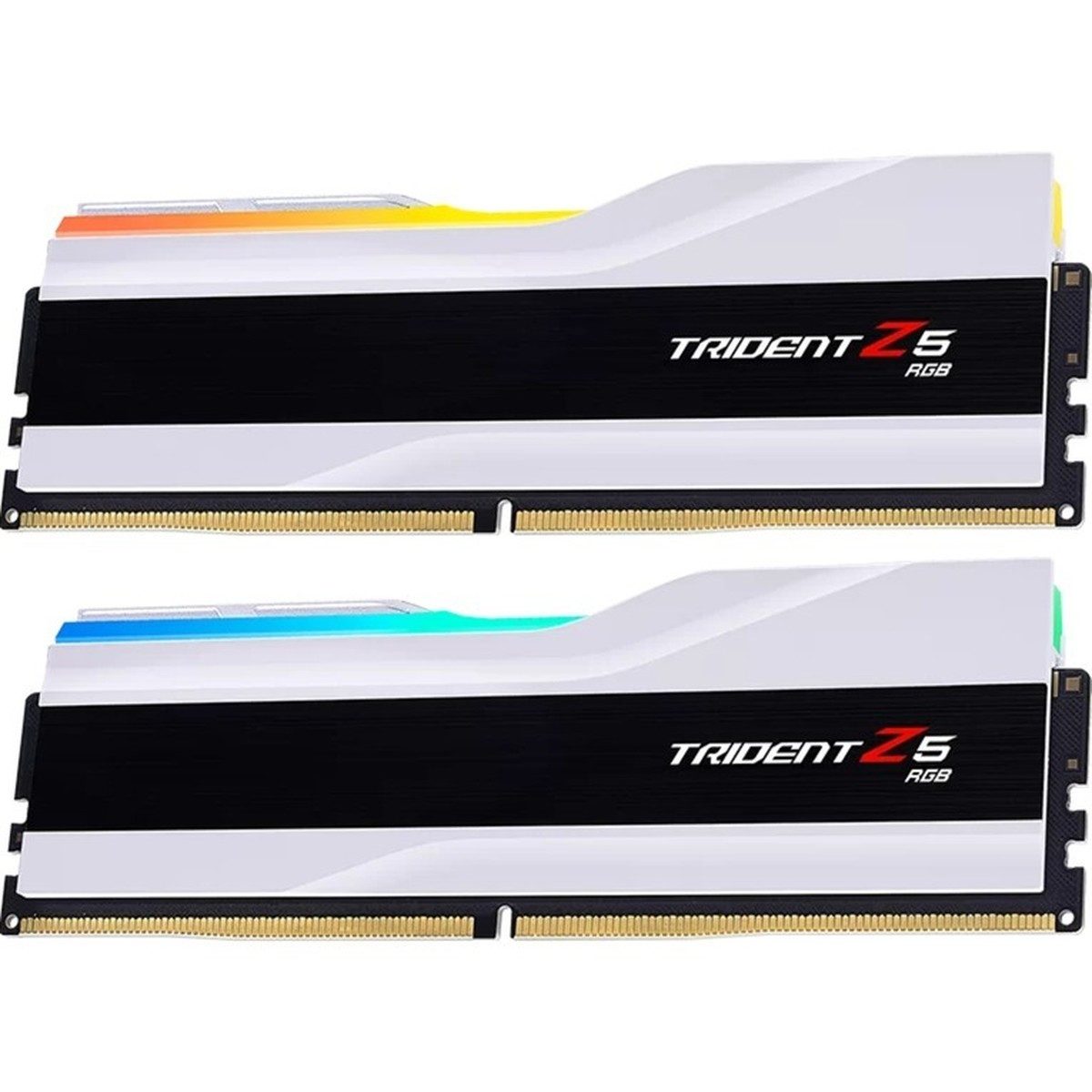 G.Skill RAM Trident Z5 RGB Intel 64GB DDR5 6400 PC-Arbeitsspeicher (RGB Beleuchtung, CL32 Latenz, Aluminium-Heatspreader)