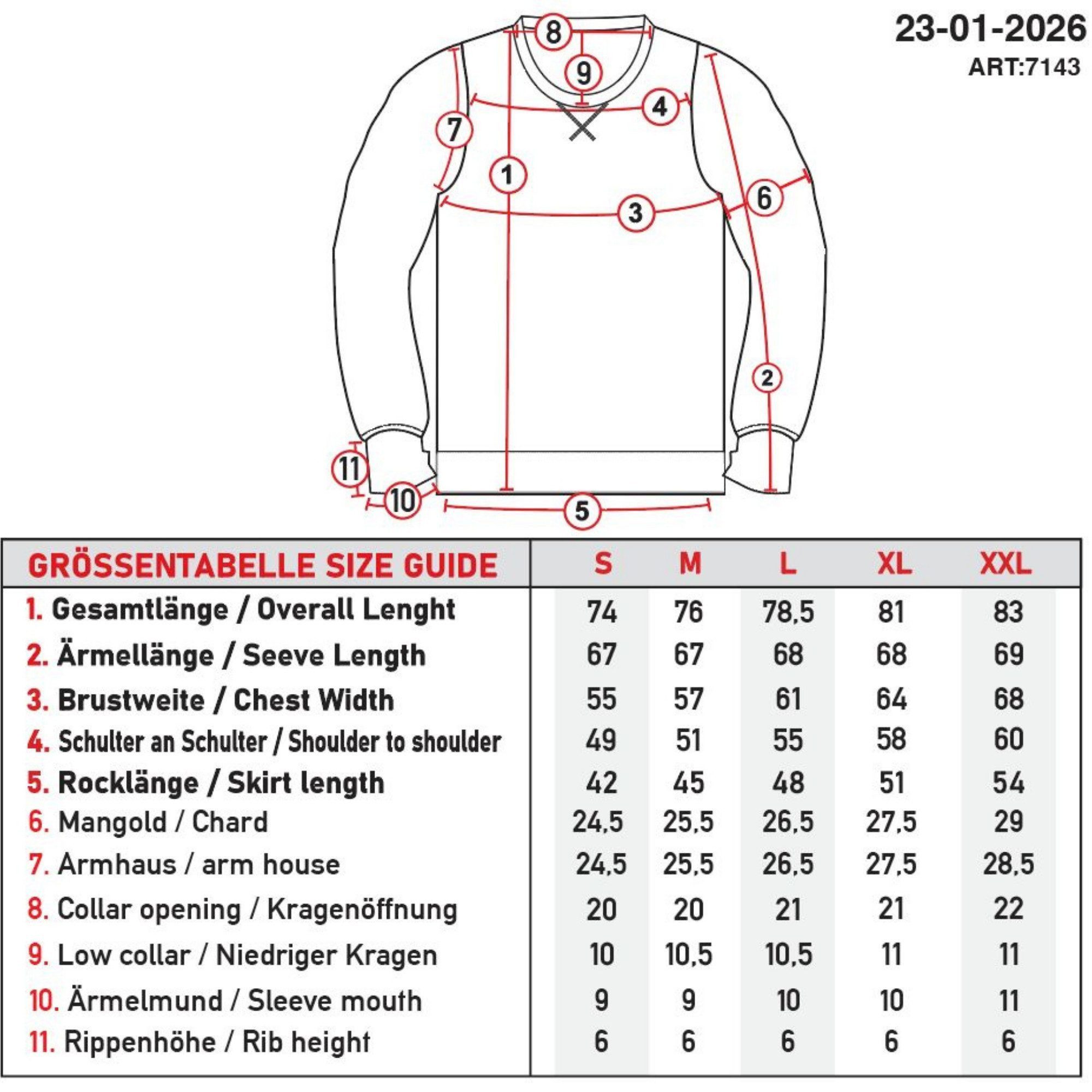 Smith & Solo Sweatshirt Herren, Pullover Baumwolle Loose Fit, Langarm, unifarben