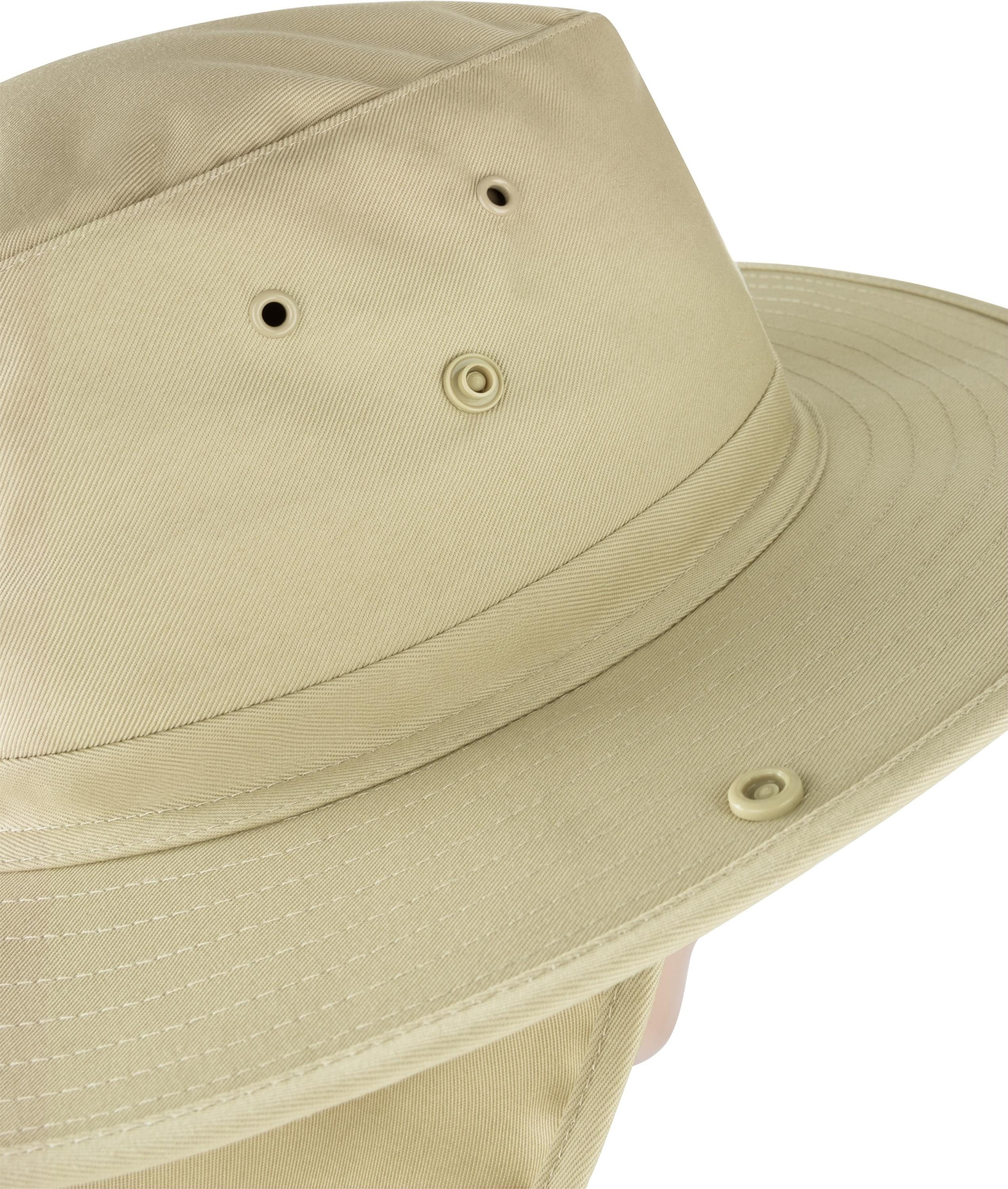 normani Outdoorhut Buschhut Outback Schlapphut mit Nackenschutz Fischerhut Sommerhut Strandhut Wanderhut