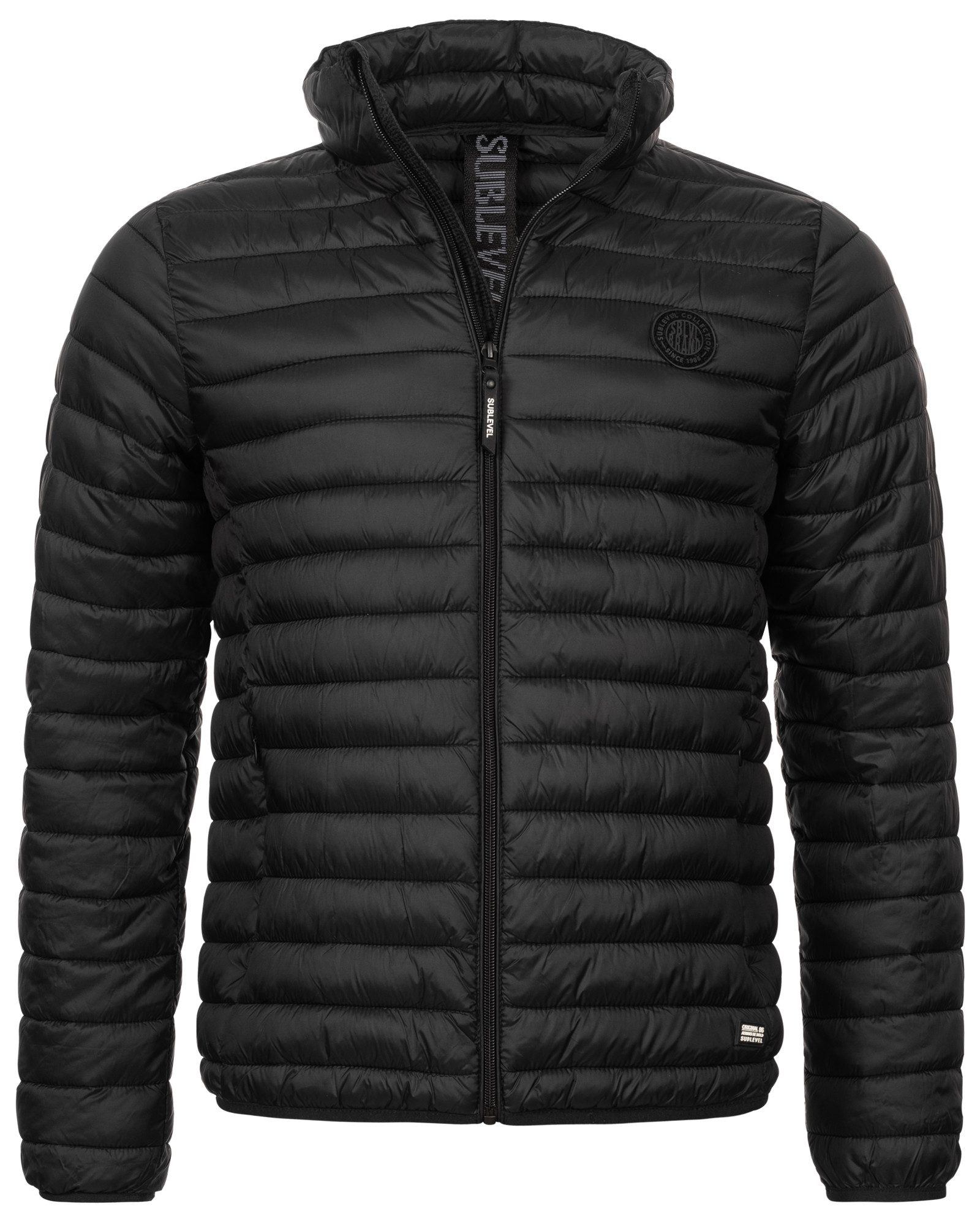 SUBLEVEL Steppjacke Herren Frühlings Jacke Stepp Jacke Stehkragen Übergangs günstig online kaufen