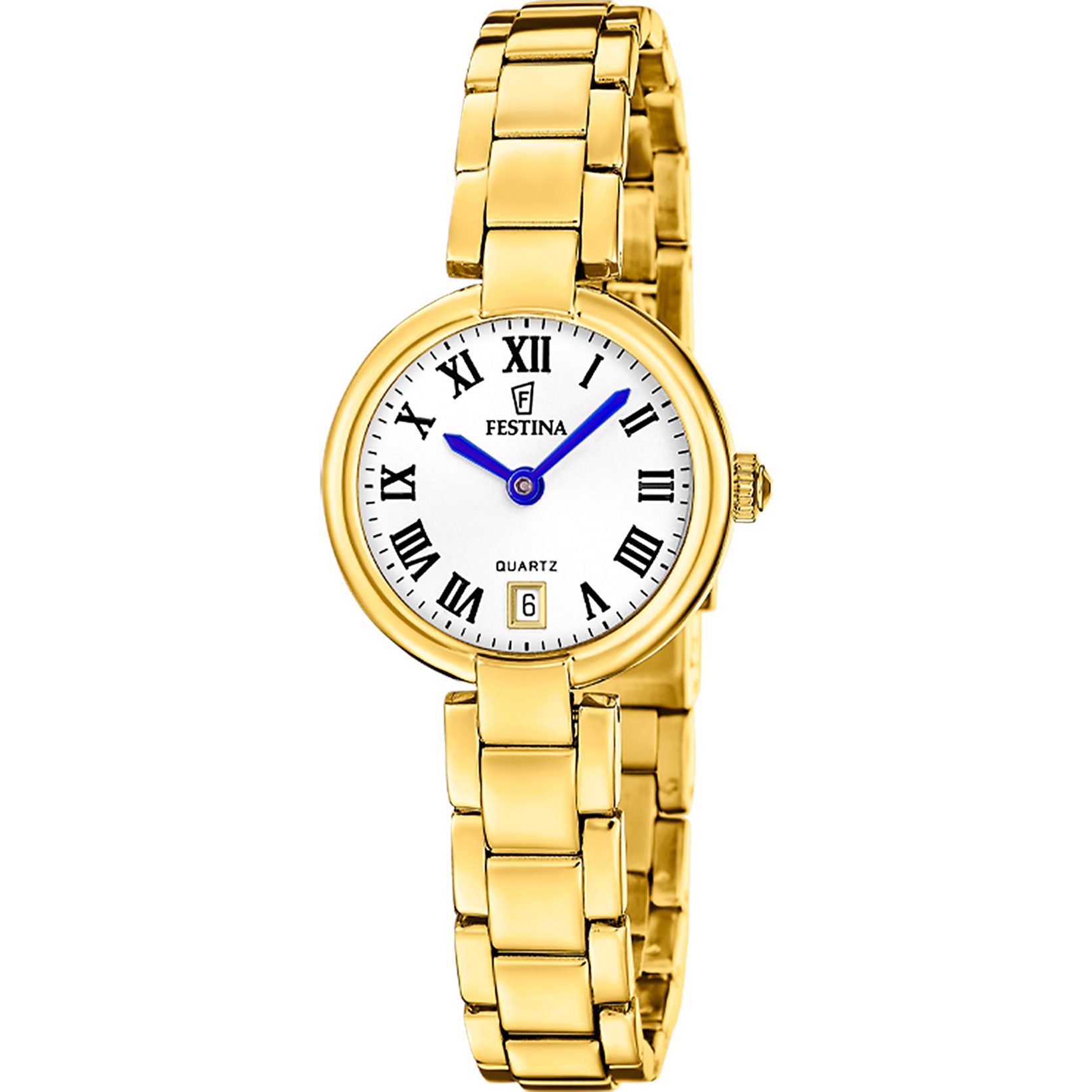 Festina Quarzuhr Mademoiselle F20786_1, Armbanduhr, Damenuhr, Edelstahlarmband, analog, Tag