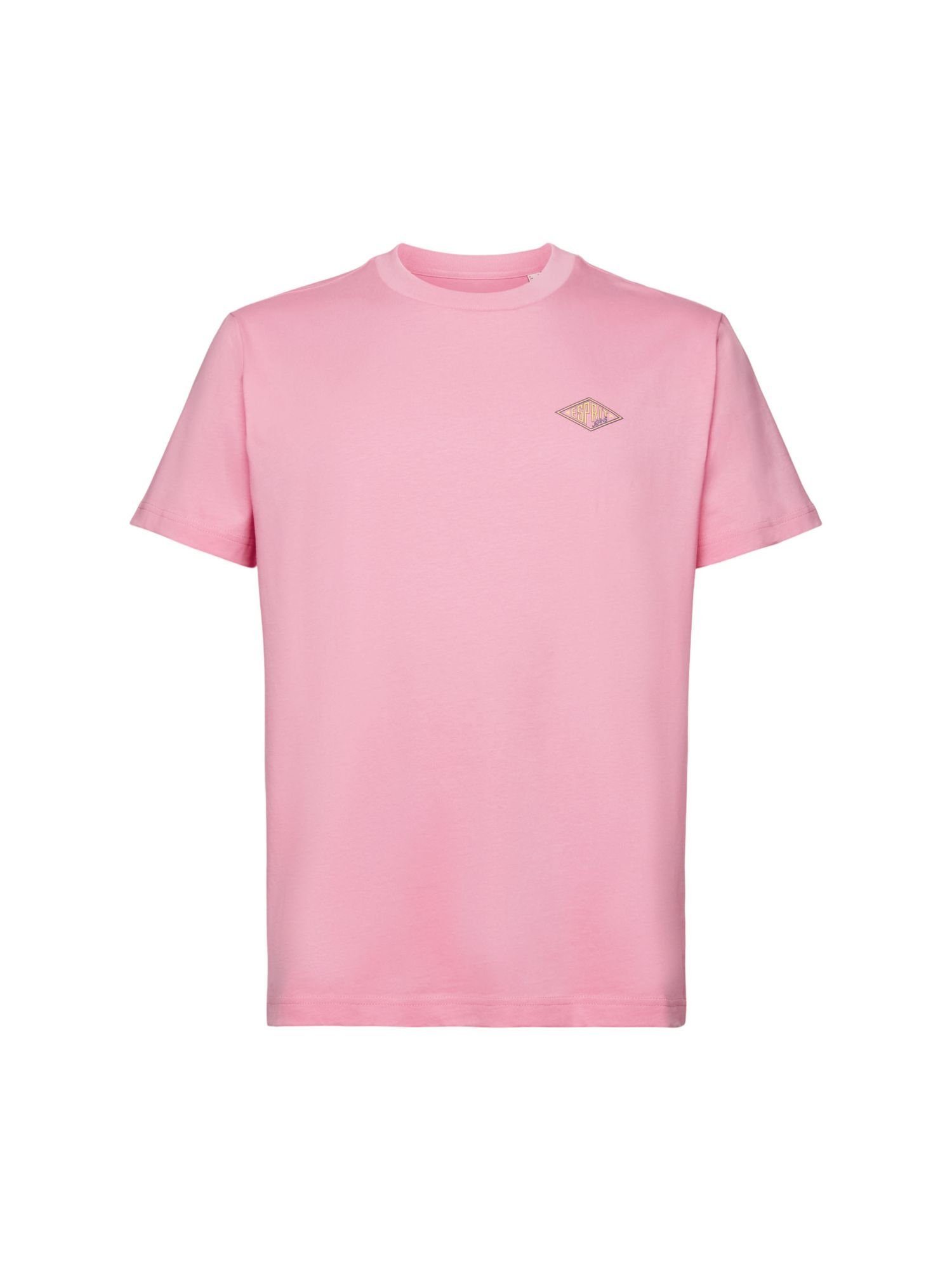 PINK Langarmshirt Esprit (1-tlg) Logo-T-Shirt