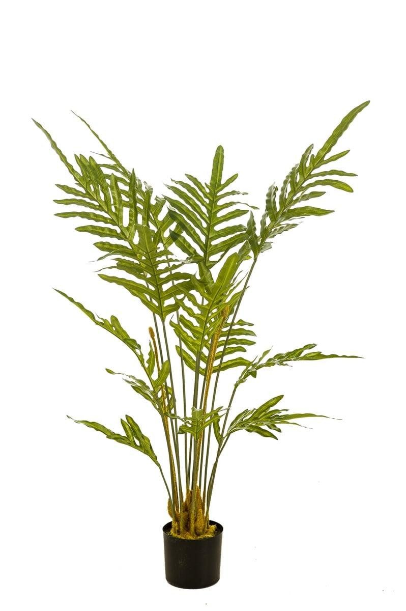 Künstliche Zimmerpflanze Künstlicher Goldtüpfelfarn KLAVON, grün, 120cm Farn (Goldtüpfelfarn), artplants, Höhe 120.0 cm