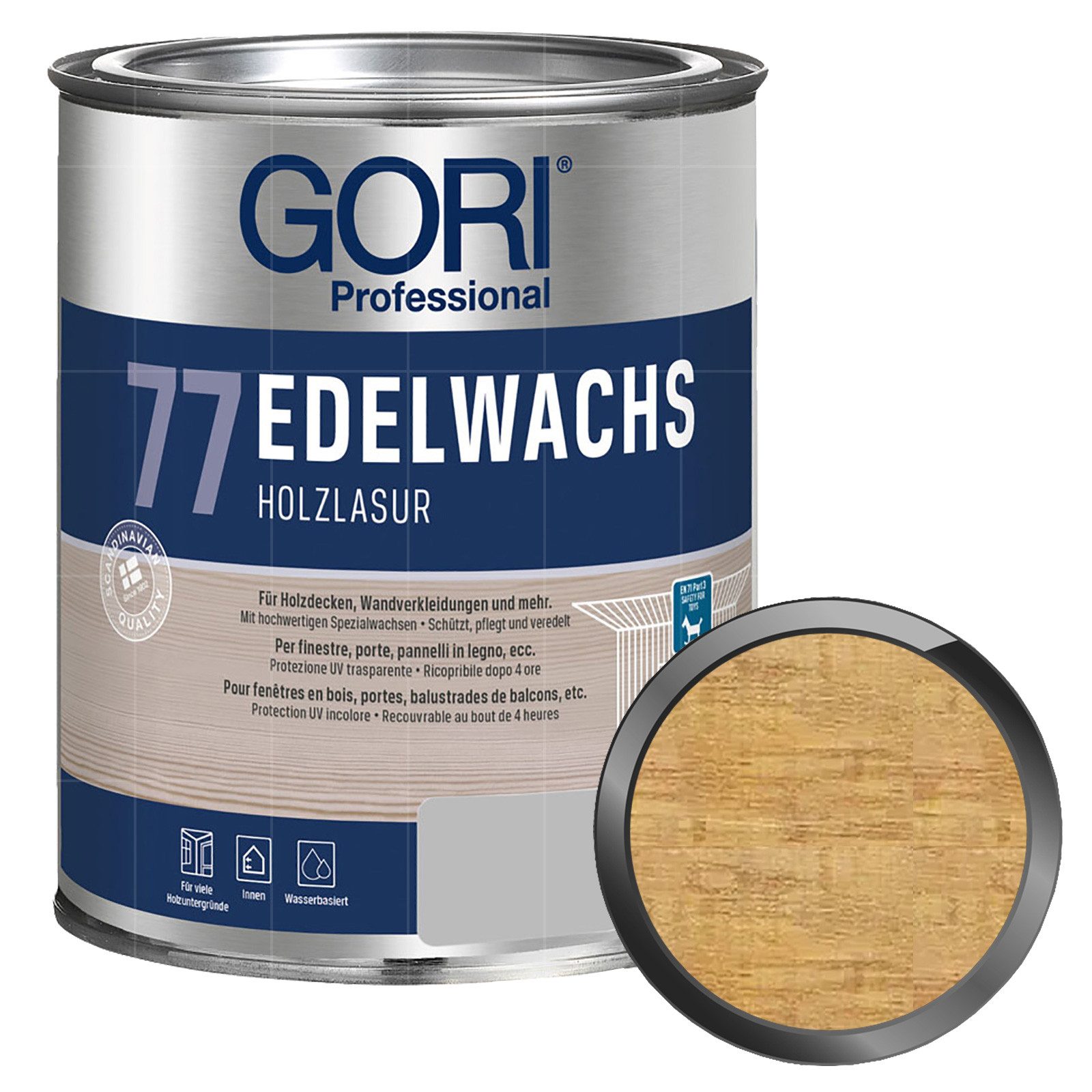 GORI Lasur 77 Edelwachs - 2.5 Ltr (Farblos)