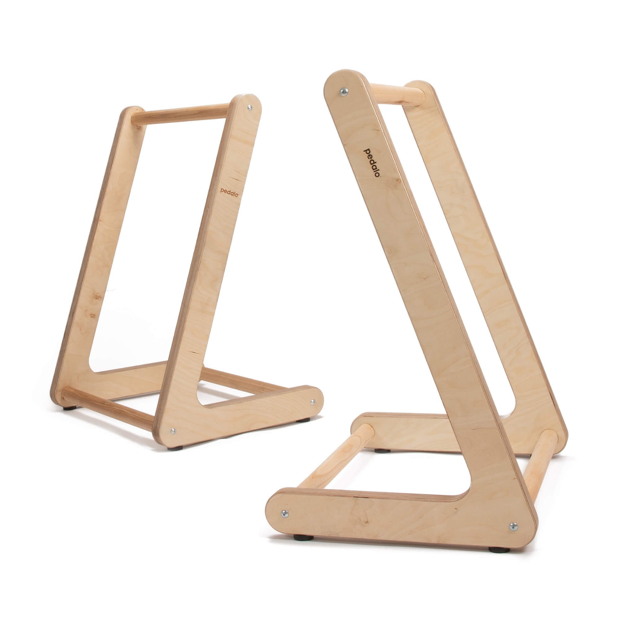 pedalo® Liegestützgriffe Dip-Barren Bügel I Calisthenics I Kraftsport I Stütz I Dip (Trainiere Rumpf, Armkraft (Trizeps), Schulterkraft, Stützkraft, Klimmzüge, 2-St., 1 Paar), Belastbarkeit bis 150 kg