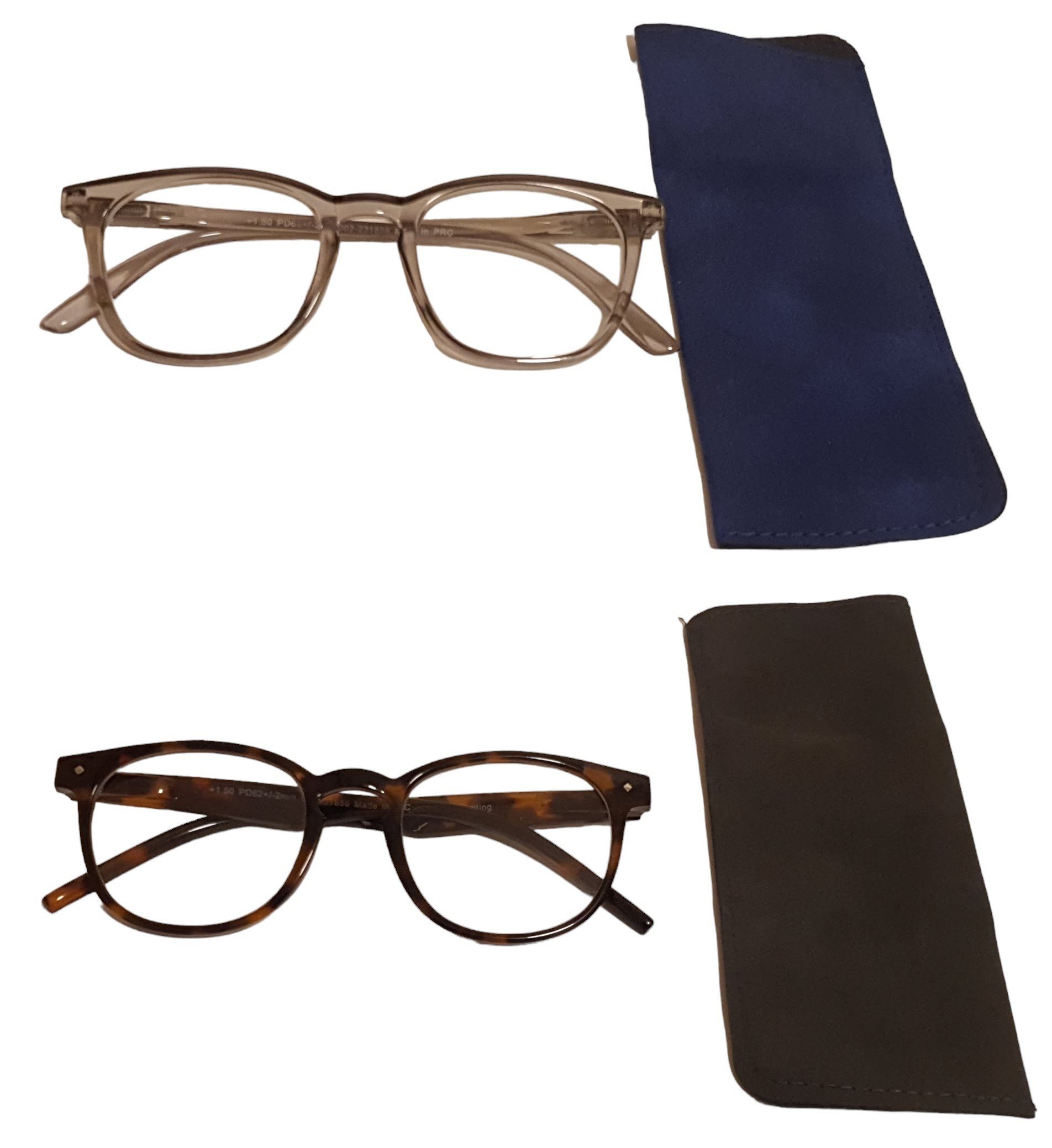 Spectrum Lesebrille Edle Lesebrille mit Hülle in verschiedenen Ausführungen