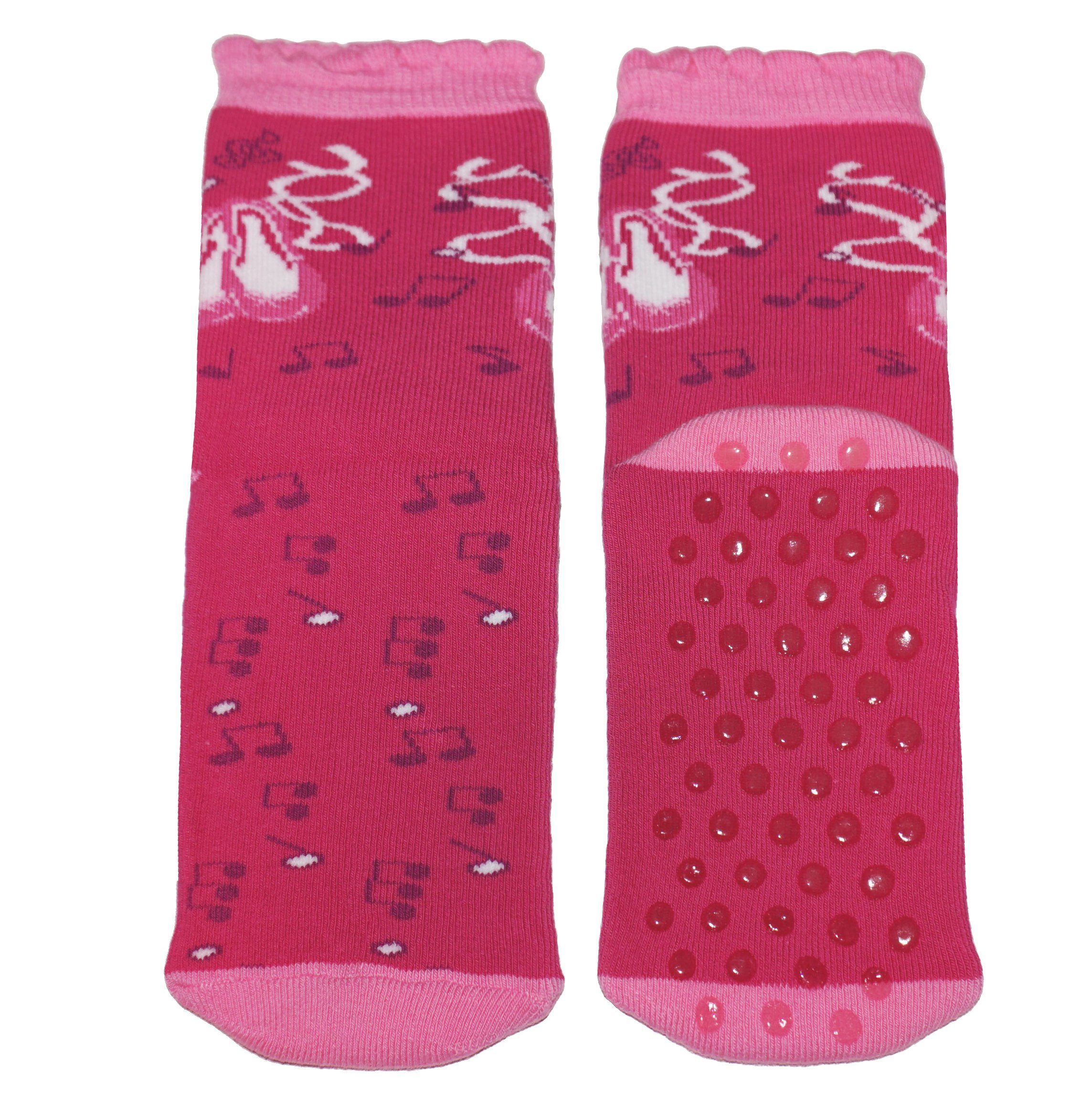 ABS-Socken Kinder ABS-Socken für Mädchen >>Ballettschuhe<< aus Baumwolle