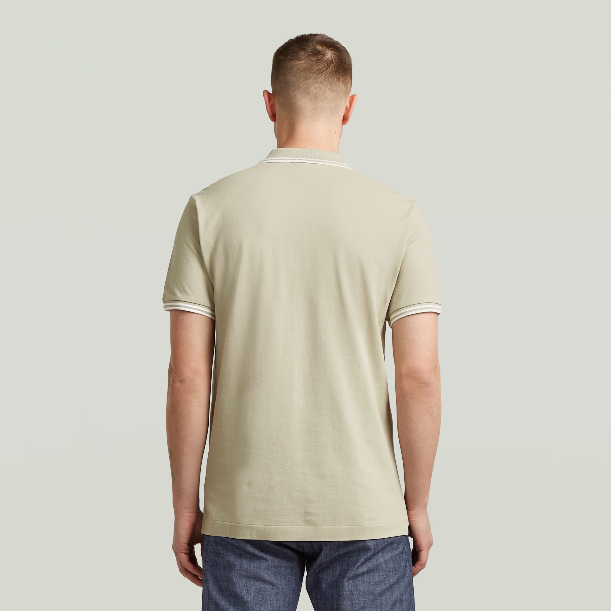 G-STAR Poloshirt Poloshirt Dunda slim stripe in Kurzarm-Form – Bild 2 von 5