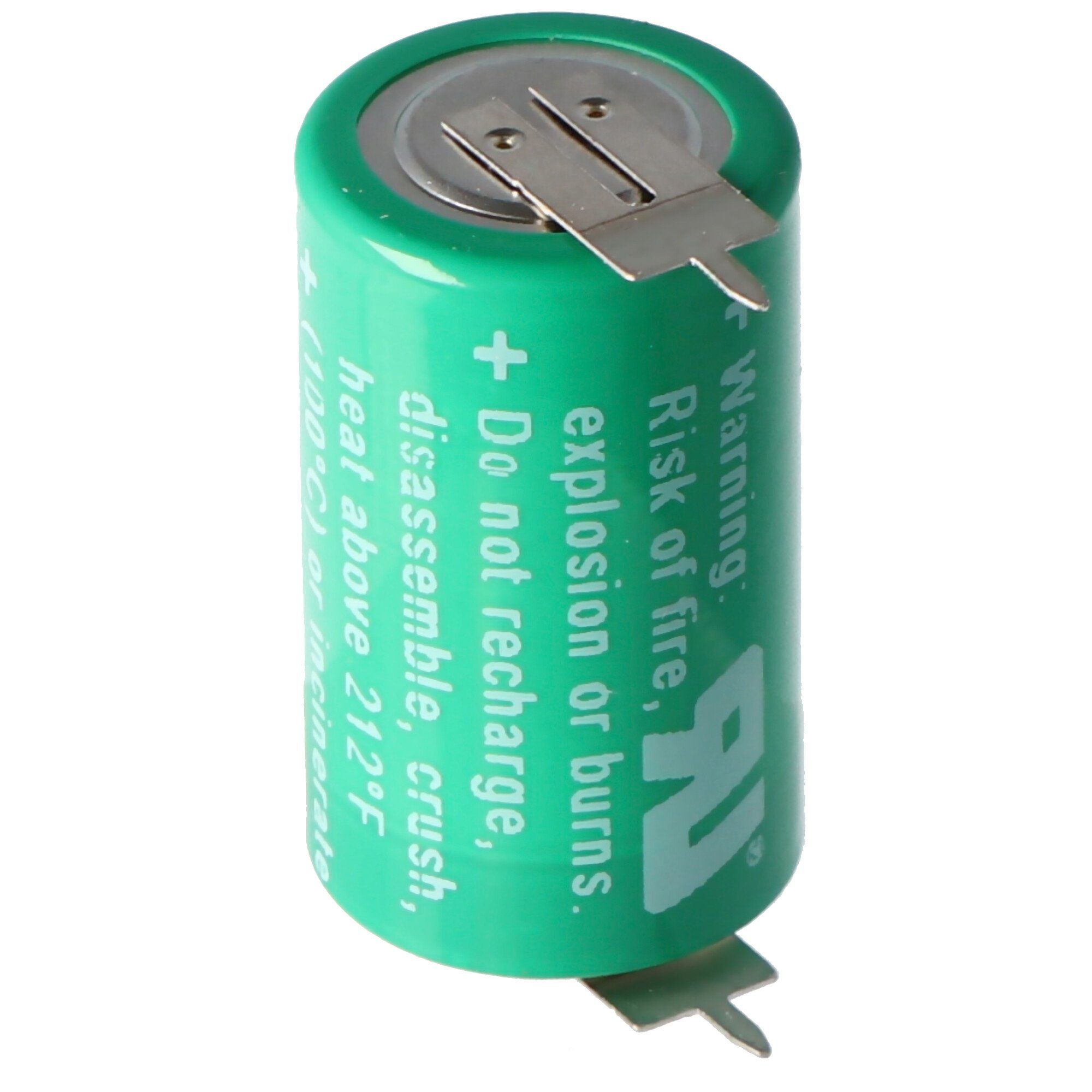 Varta CR1/2AA Lithium Batterie 6127 mit 1er Print Lötfahne Batterie