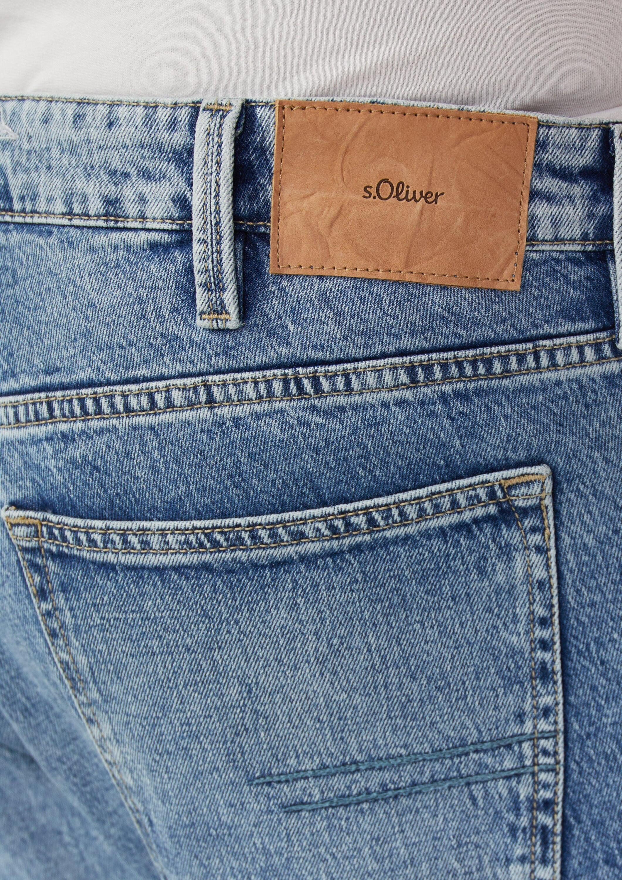 s.Oliver Regular-fit-Jeans Jeans-Hose CASBY Jeans Casby / Mid Rise / Straight Fit – Bild 4 von 5