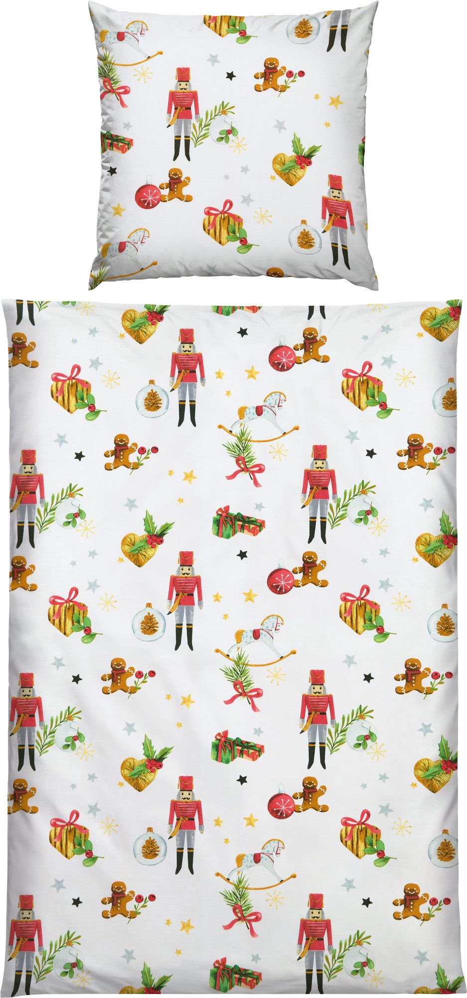 Erwin Müller Bettwäsche Bettwäsche, Baumwolle, Edelflanell Motiv: Weihnacht günstig online kaufen