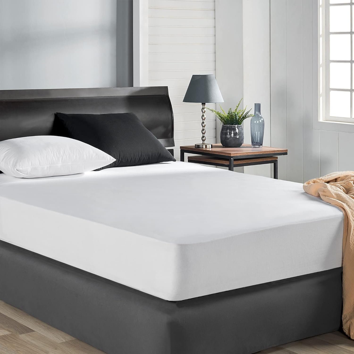 Matratzenschutzbezug Matrazenschoner mit Spannbettlaken - Wasserdichter und günstig online kaufen