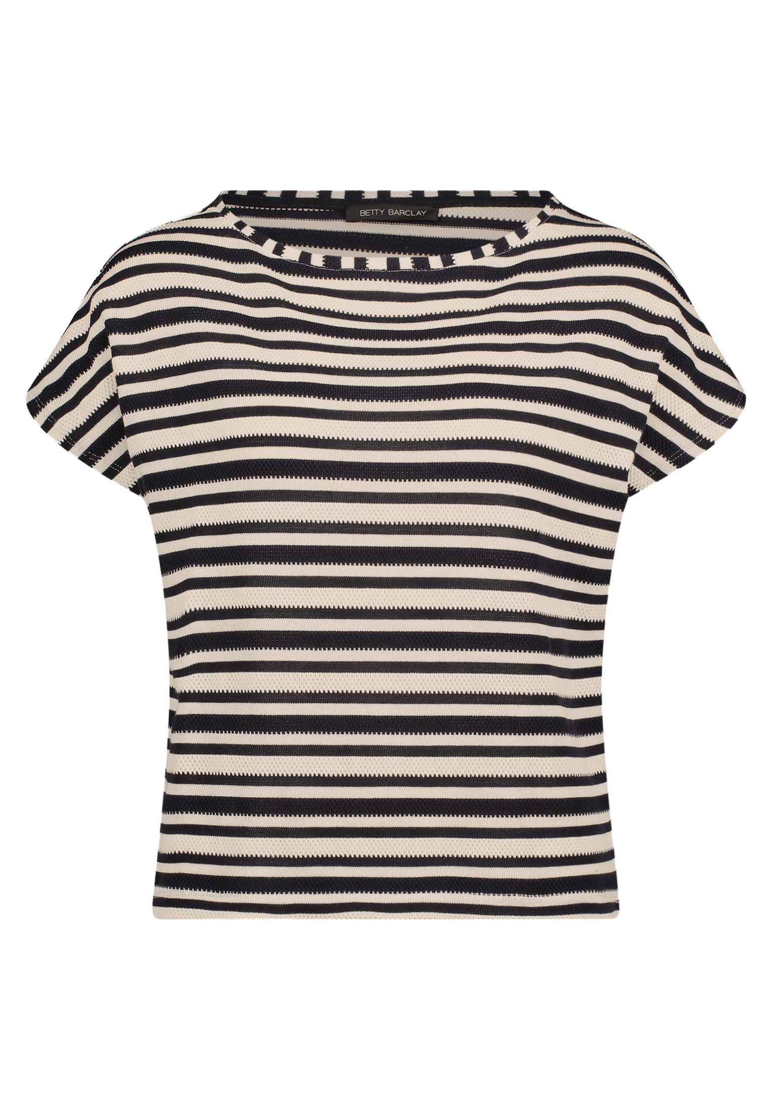 Kurzarmshirt Damen mit U-Boot-Ausschnitt