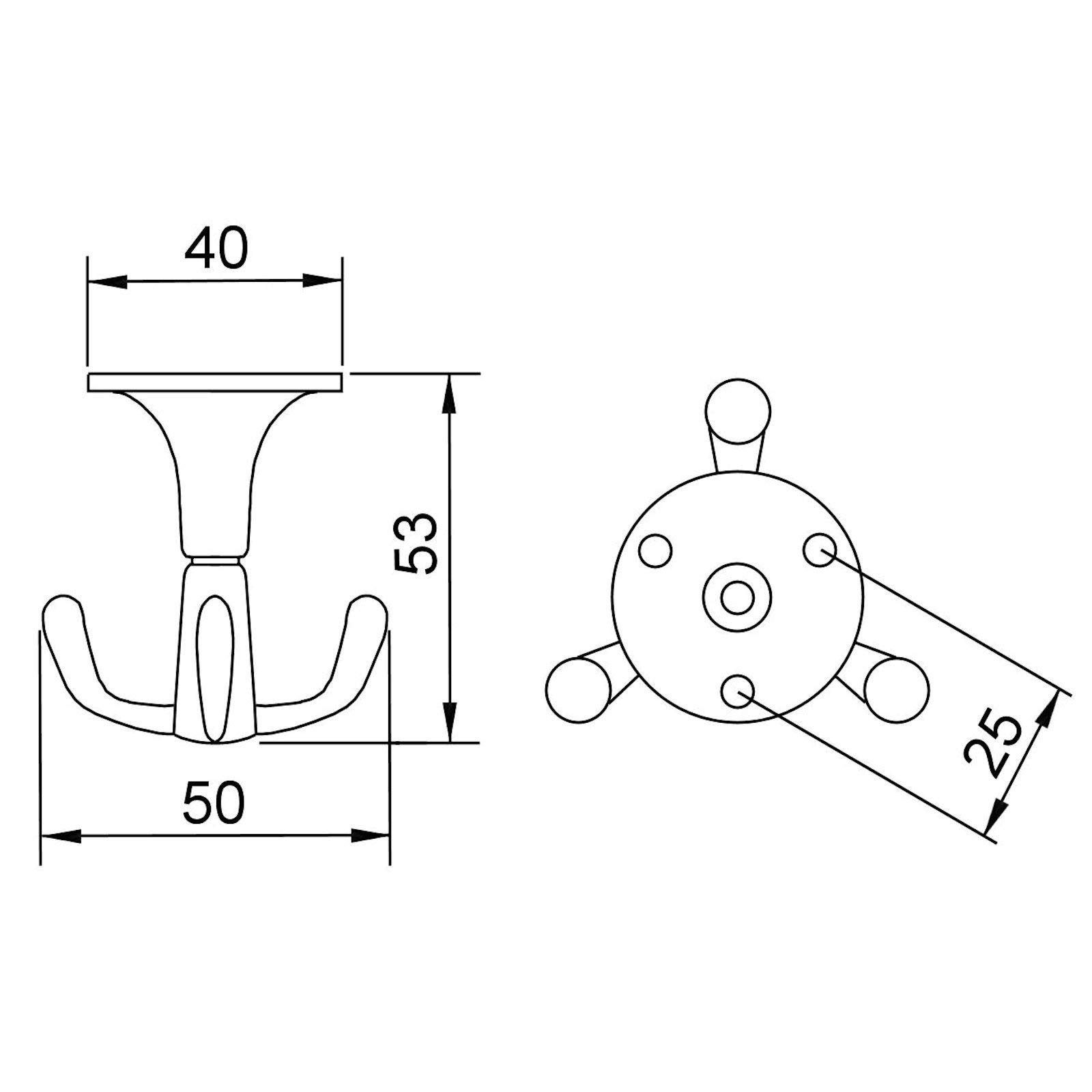 SO-TECH® Klapphaken Drehhaken TROMSO 53 x günstig online kaufen