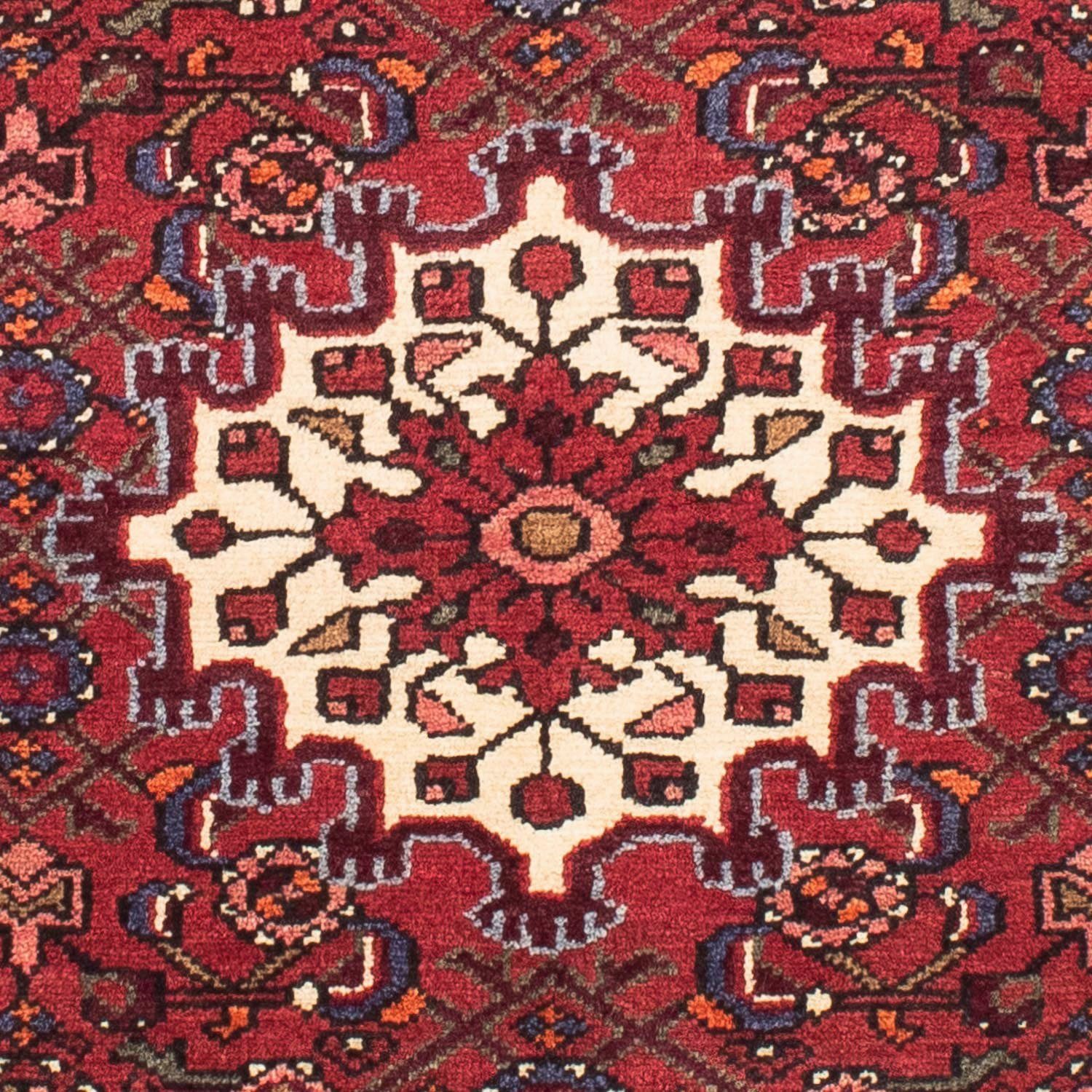 Orientteppich Perser - - Nomadic mm, 10 - Handgeknüpft, mit rechteckig, morgenland, x 157 105 Zertifikat Wohnzimmer, dunkelrot, cm Höhe: Einzelstück
