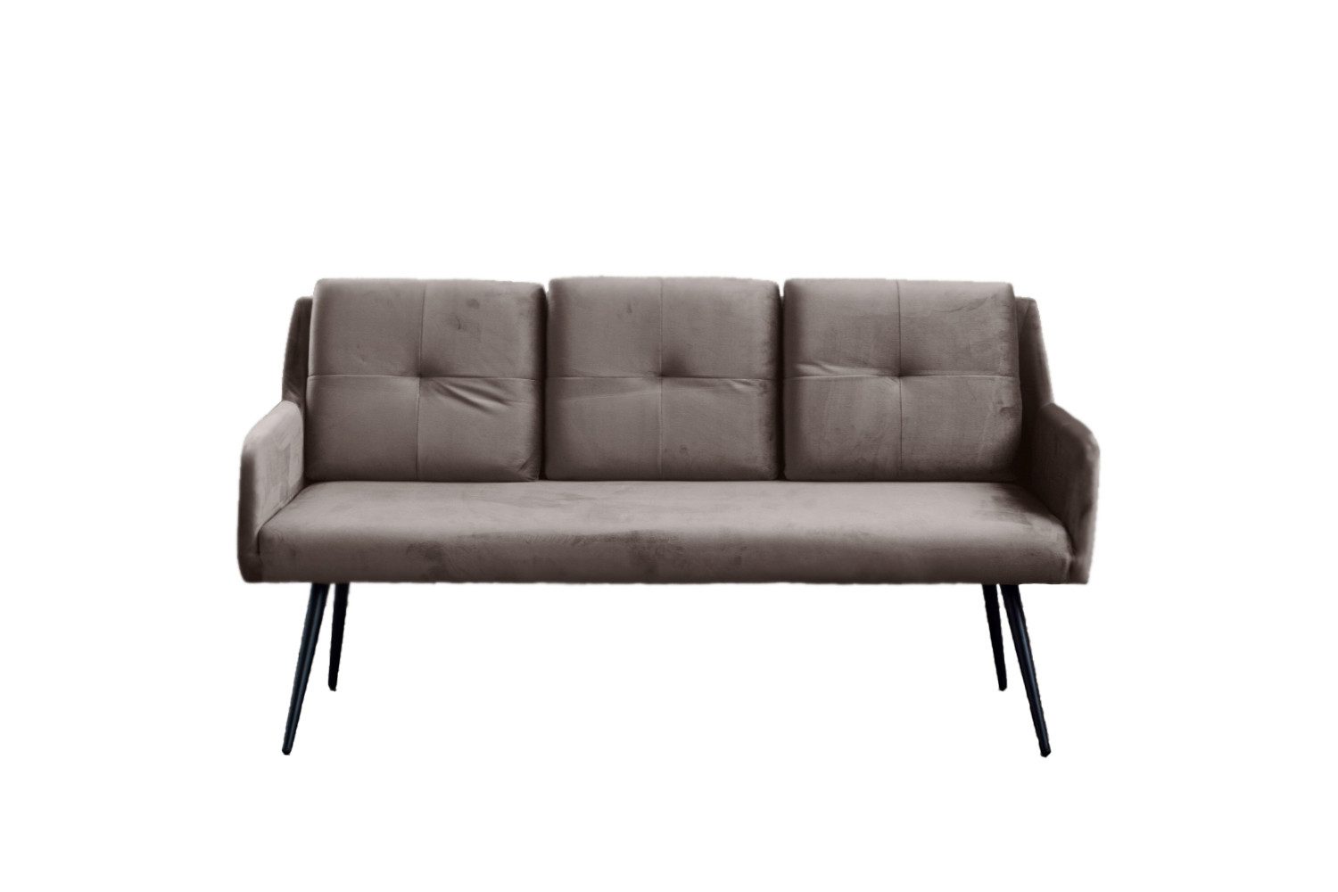 KAWOLA Sitzbank PIRI, Esszimmerbank Velvet verschiedene Farben günstig online kaufen