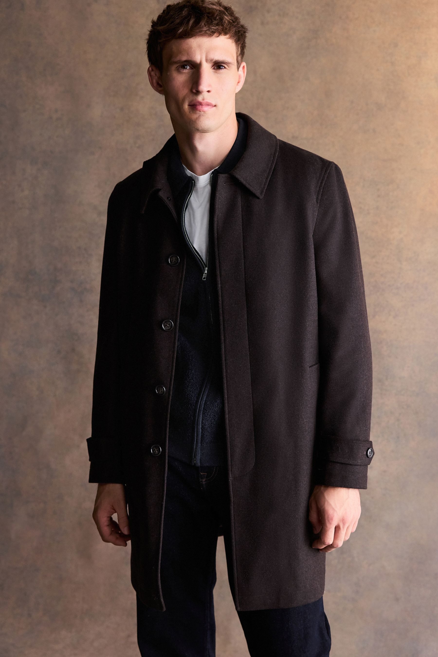 Next Wollmantel Mac-Mantel aus Wollgemisch (1-tlg)