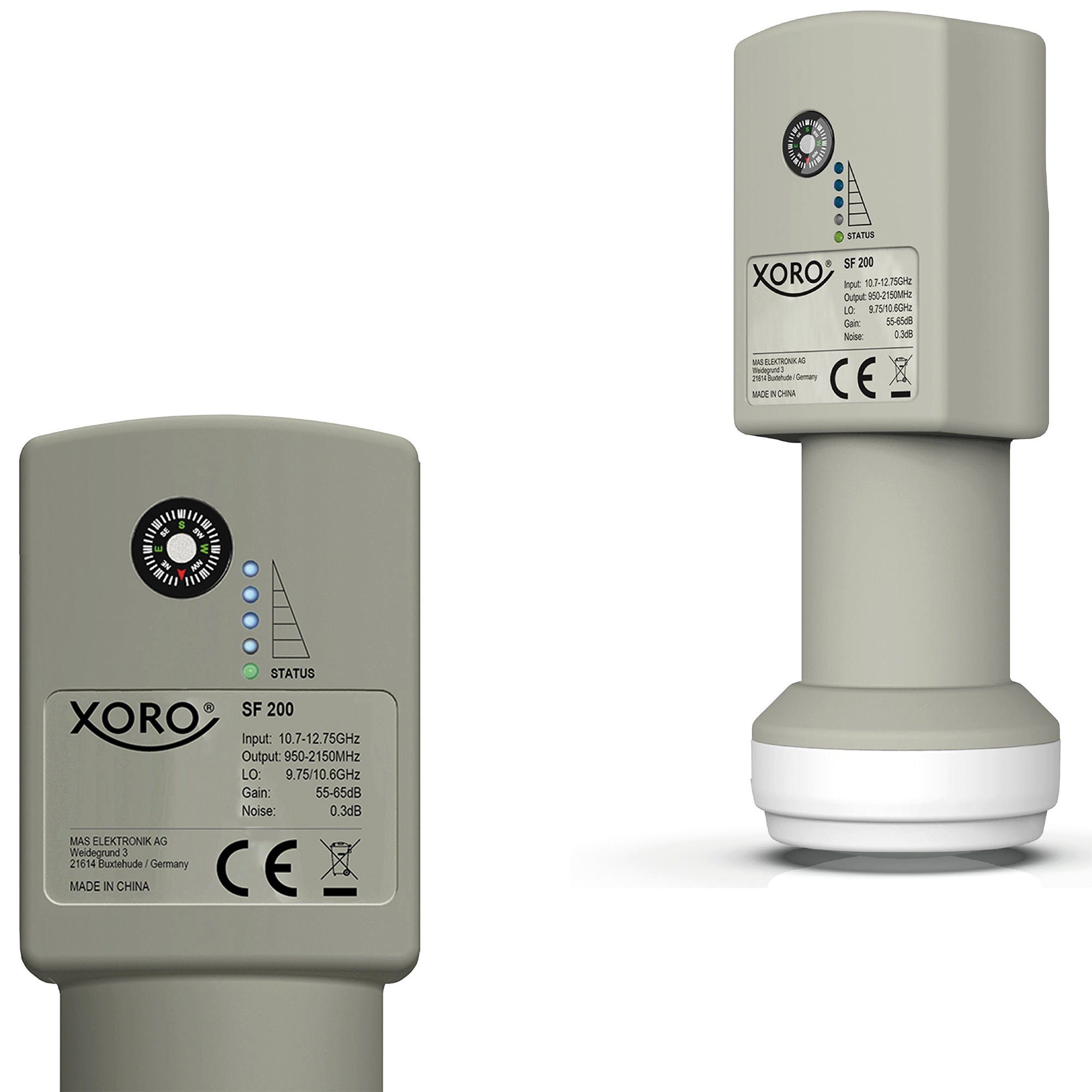 Xoro TWIN Universal LNB XORO SF 200 Universal-Twin-LNB