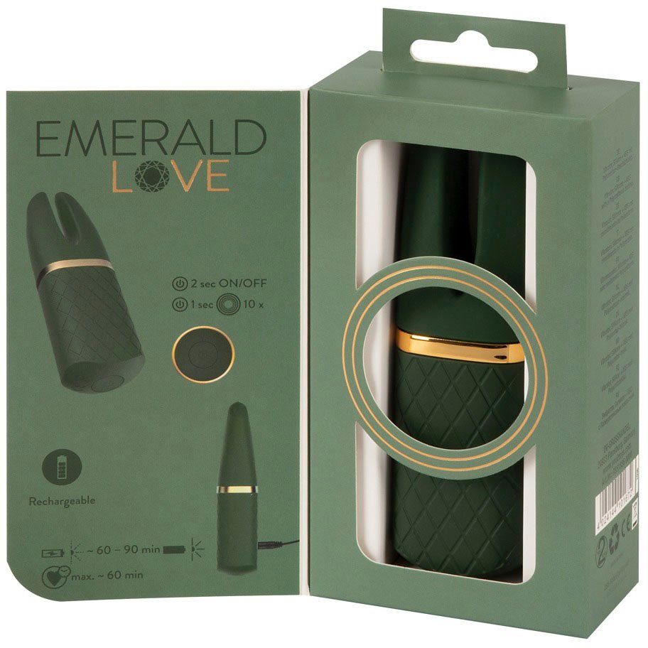 Emerald Auflege-Vibrator Love