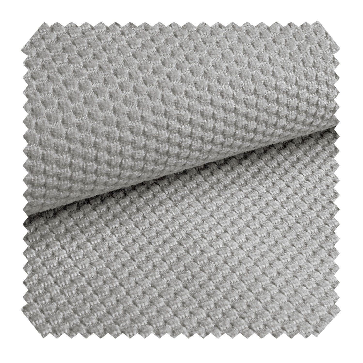 novely® Stoff MAKAO Ultraweicher Polsterstoff Velours mit Wabenstruktur, Strapazierfähig, Kuschelweich, Meterware, 1lfm