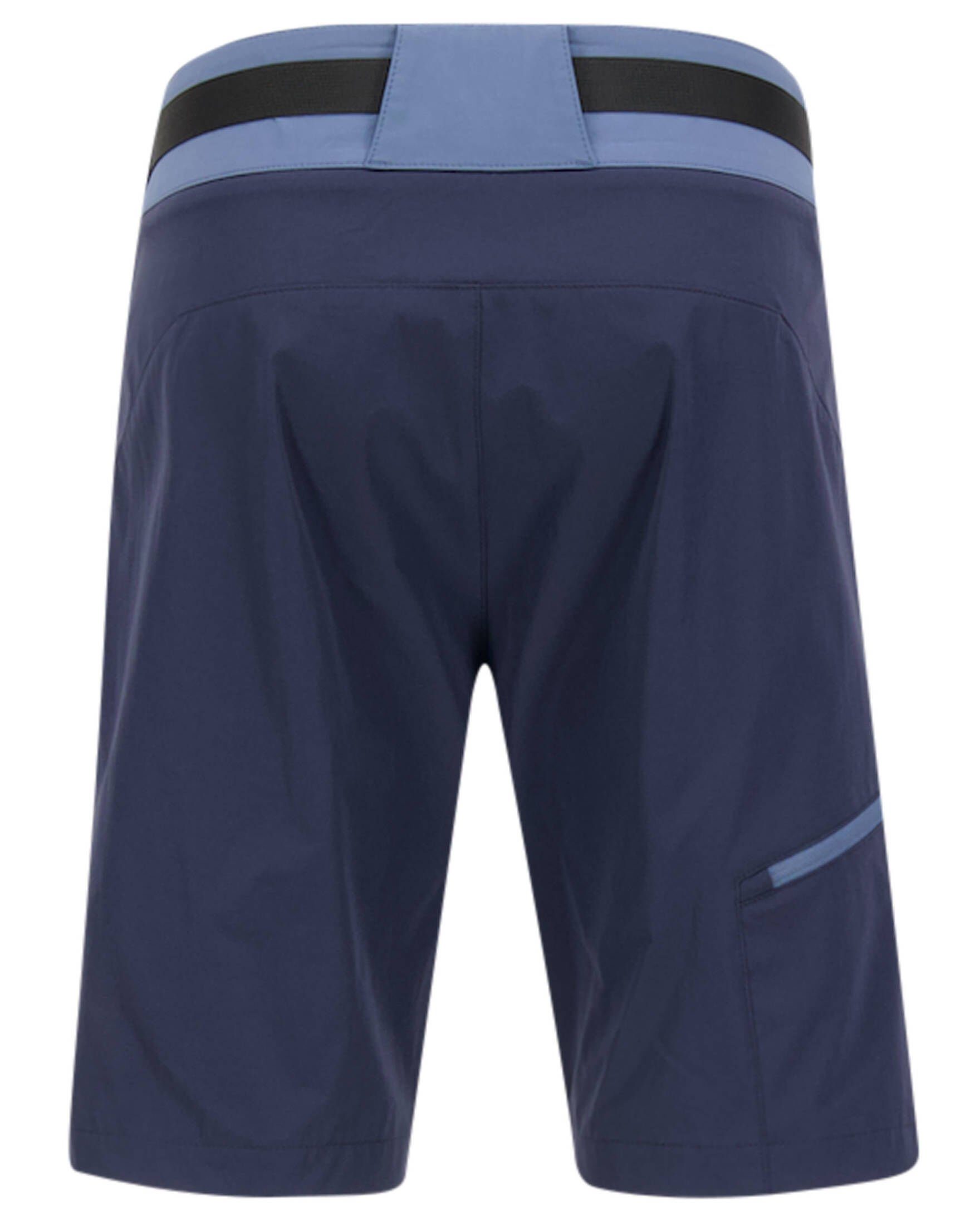 (1-tlg) rauchblau Trainingsshorts Bergshorts (304) ROTORUA Meru Herren