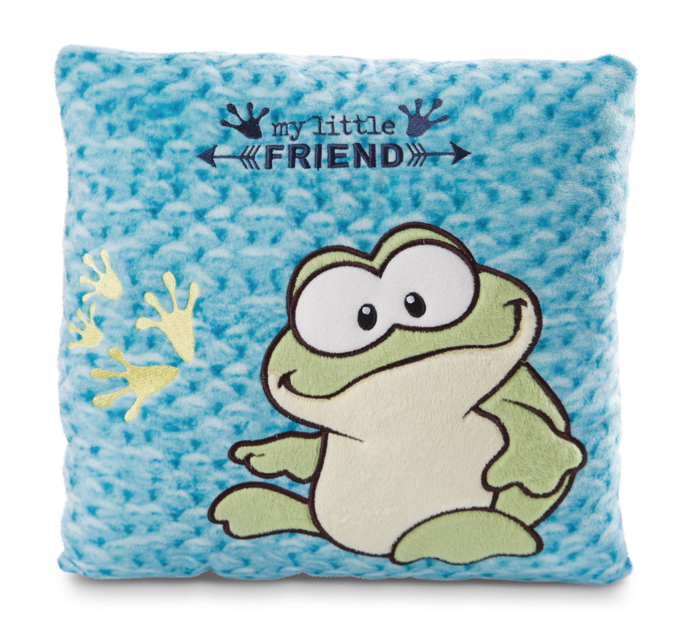 Nici Dekokissen 47616 - Frosch, 25 x 25 cm