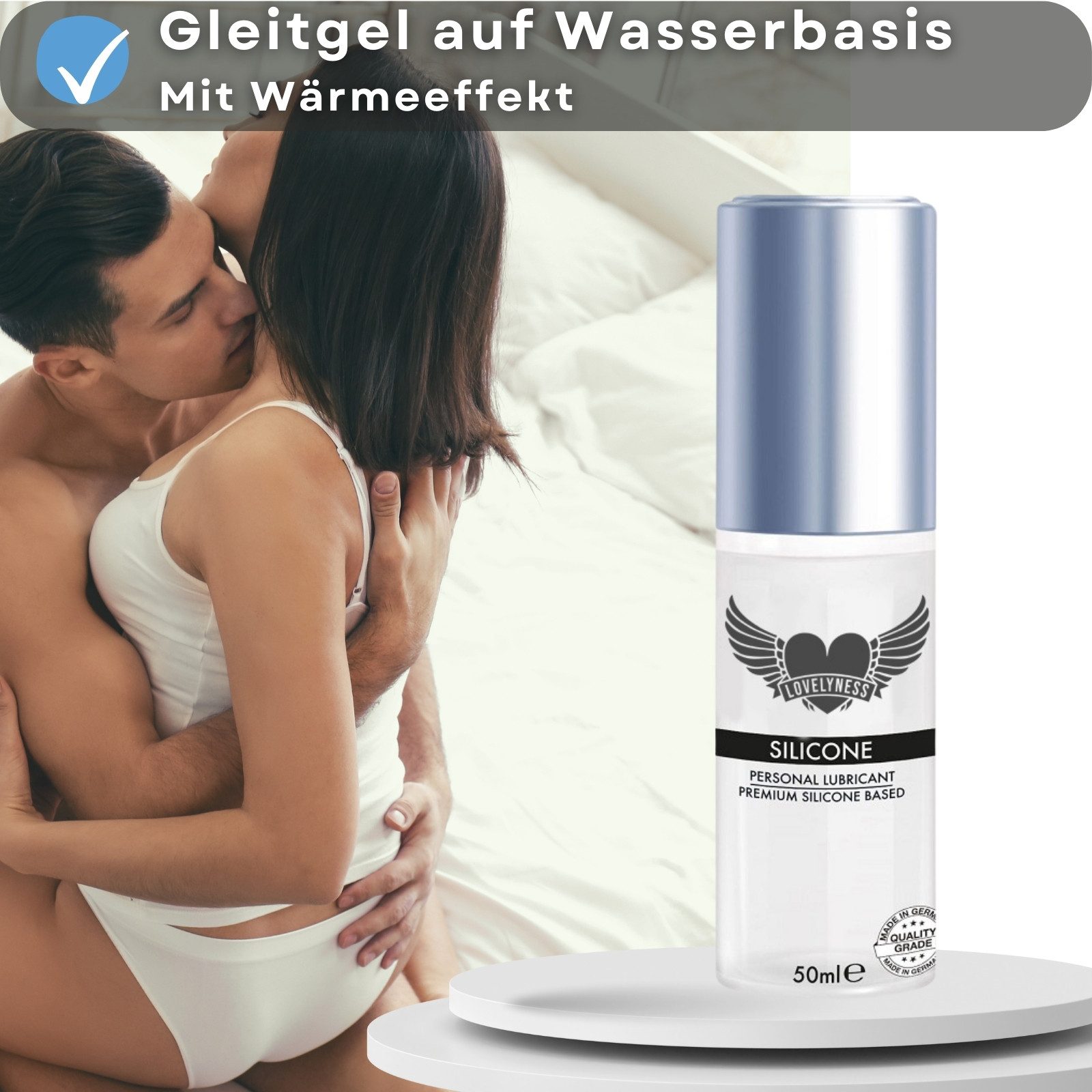 Lovelyness Gleitgel auf Silikonbasis mit extrem lange Feuchtigkeit 50ml