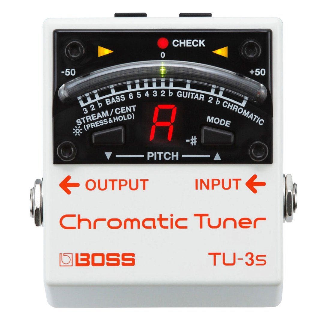 Boss by Roland Stimmgerät Boss Stimmgerät TU-3S chromatisches, Kompaktversion des TU-3 Tuners