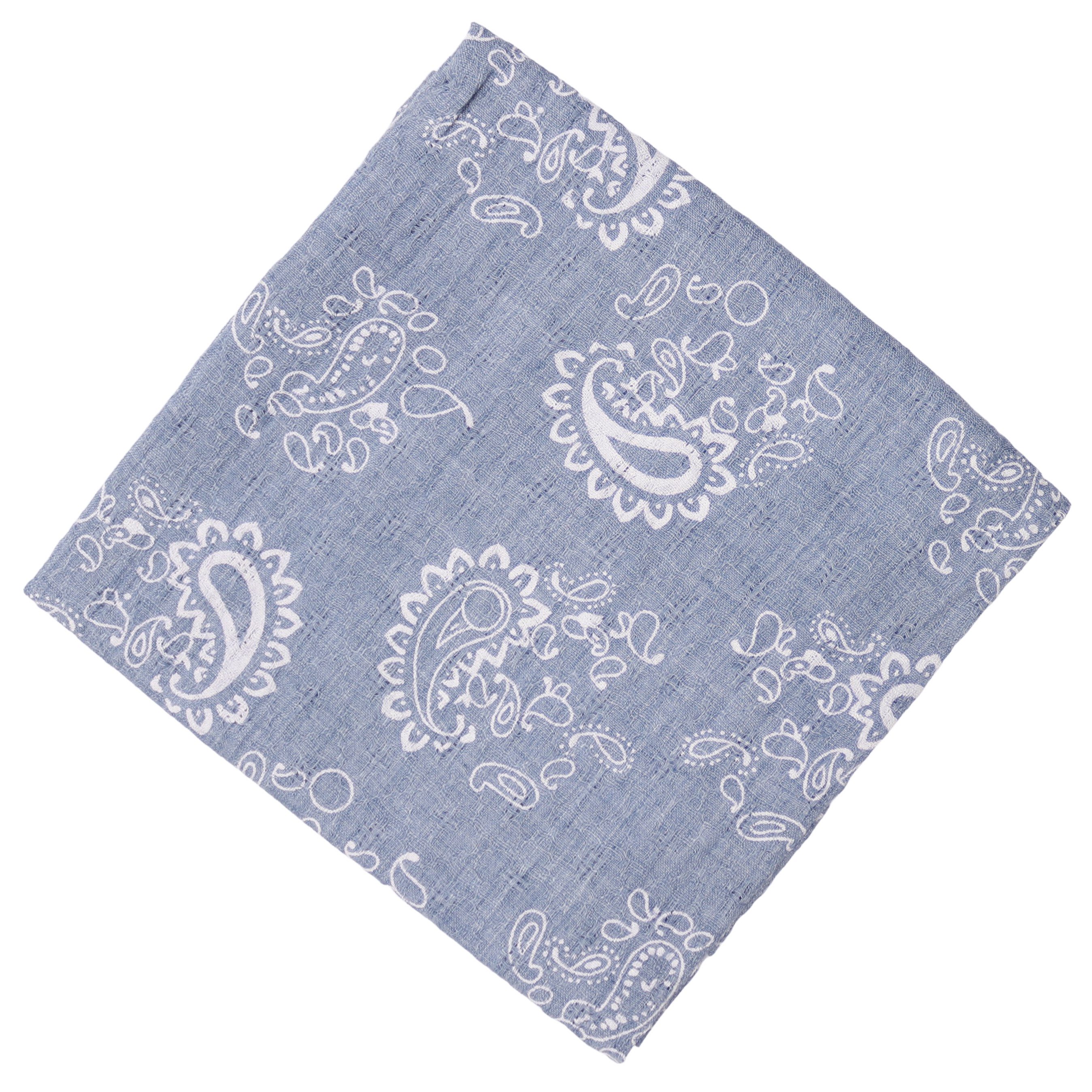 MIRROSI Nickituch ierecktuch ca. 60 × 60 cm, wunderschönes Paisley-Muster, günstig online kaufen