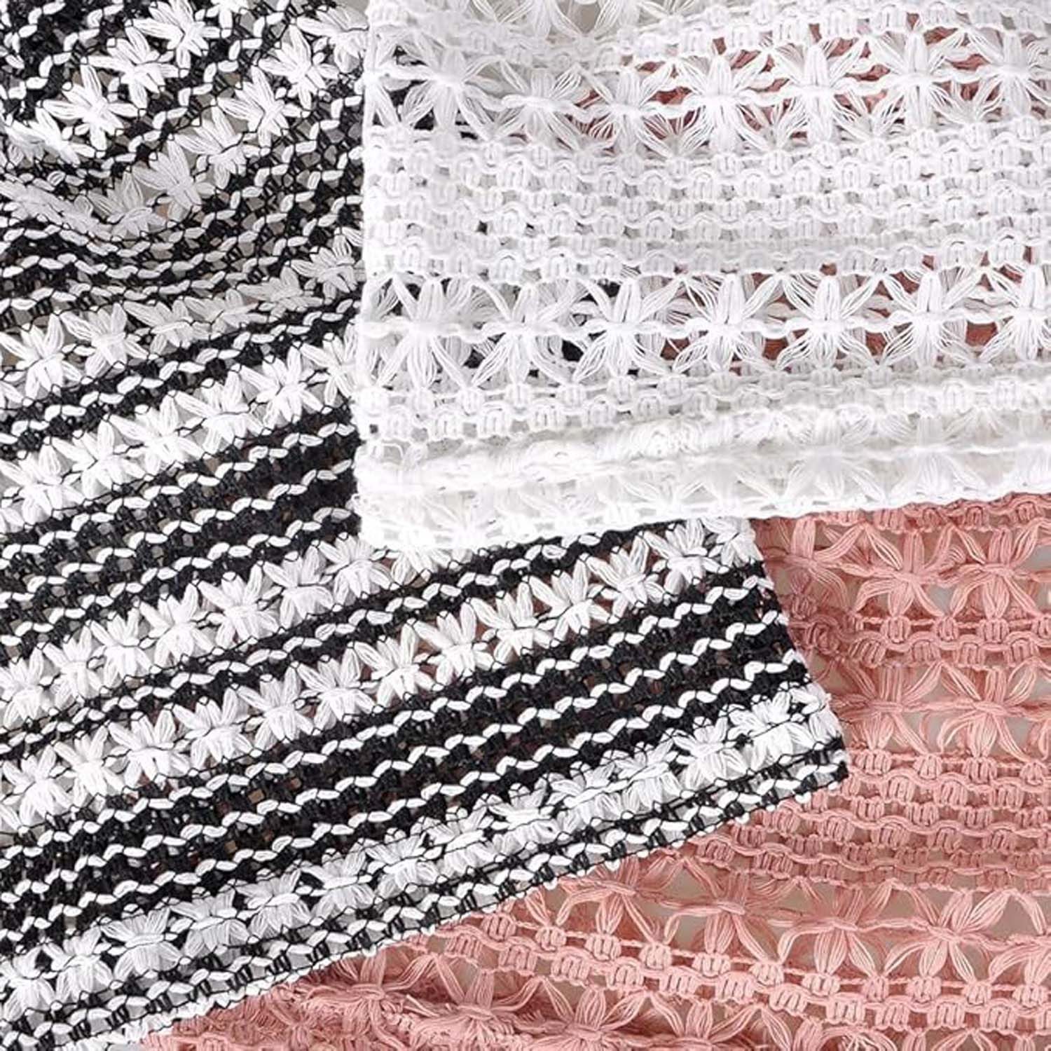 Oemmn Beanie Damen Sommer-Strickmützen Handgemacht Häkelmütze Slouch Beanie Mütze – Bild 5 von 5