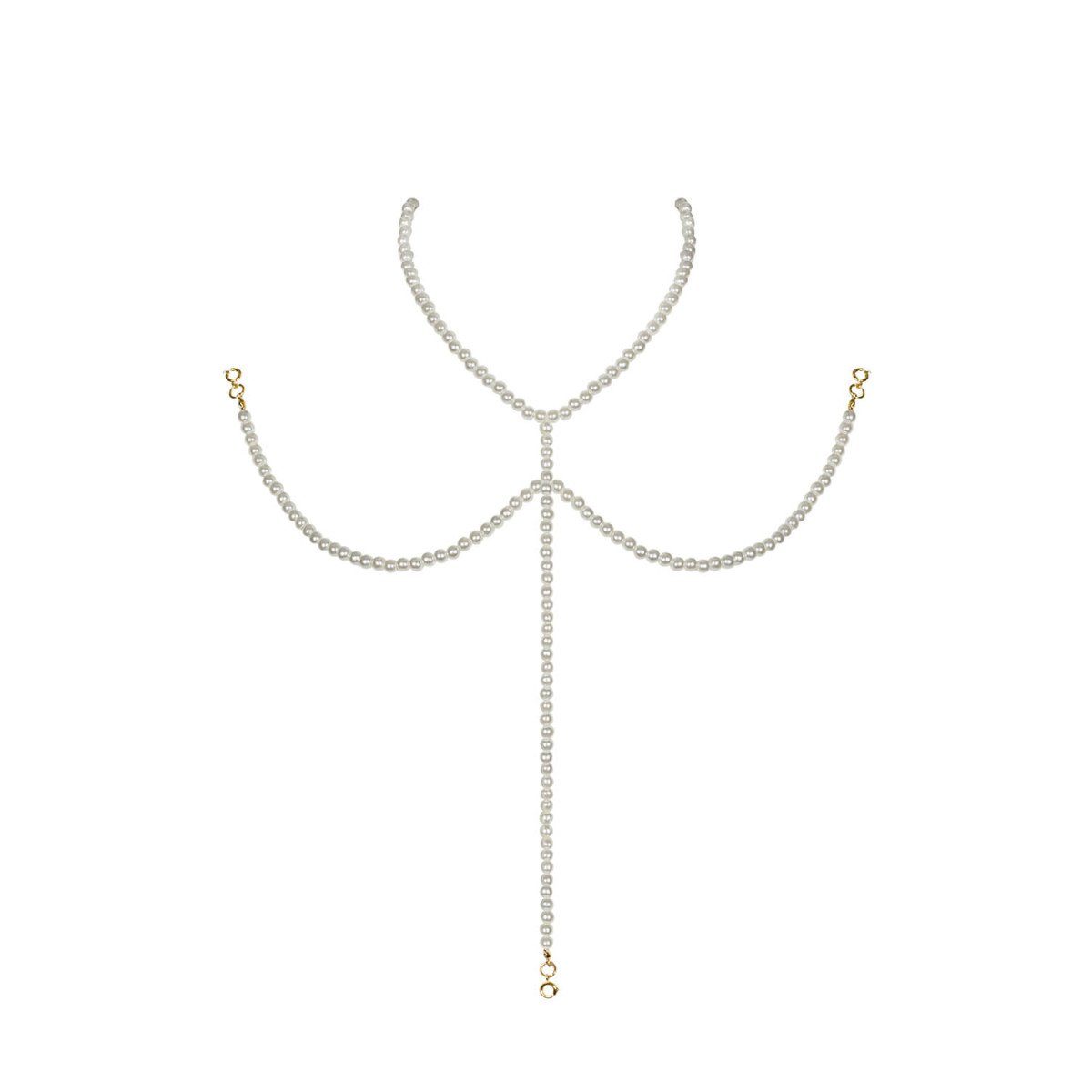 Obsessive Brustwarzenabdeckung OB A757 necklace pearl - (O/S)