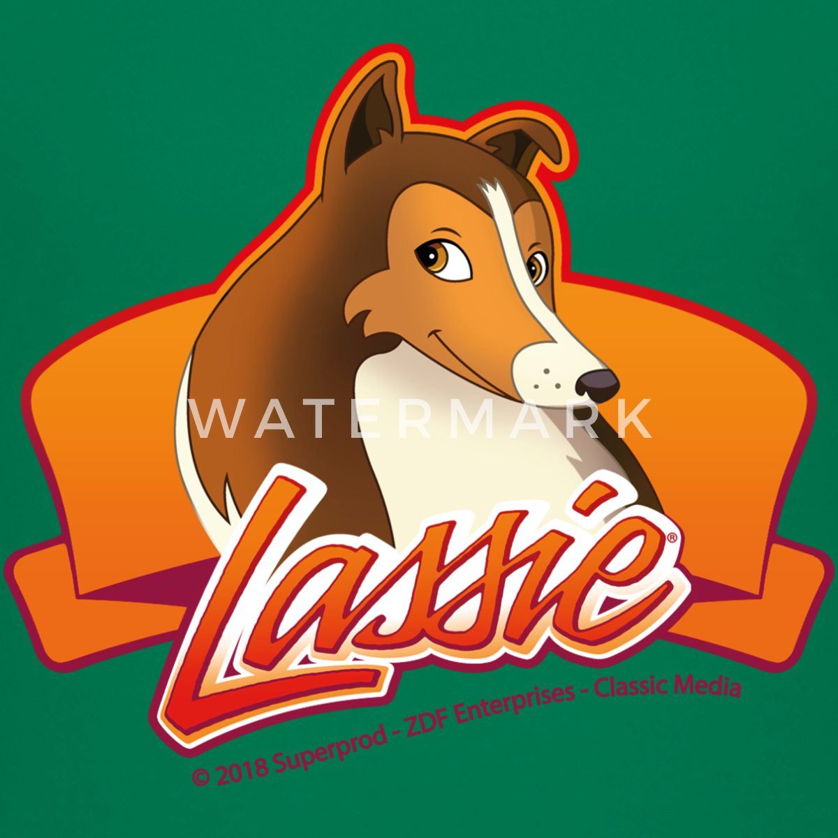 Spreadshirt T-Shirt Lassie Logo Teenager Premium T-Shirt (1-tlg)