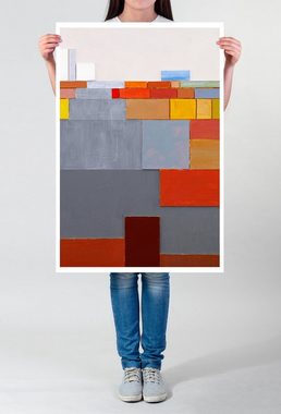 Sinus Art Poster 60x90cm Abstrakte geometrische Collage