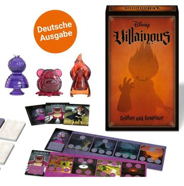 Ravensburger Spiel, Familienspiel Disney Villainous Größer und Gemeiner