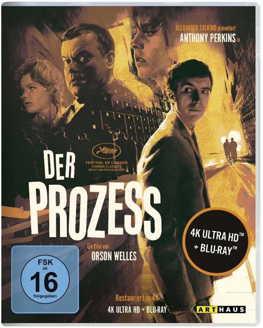 Blu-ray Der Prozess - 60th Anniversary Edition 4K, 1 UHD-Blu-ray + 1 Blu-ray