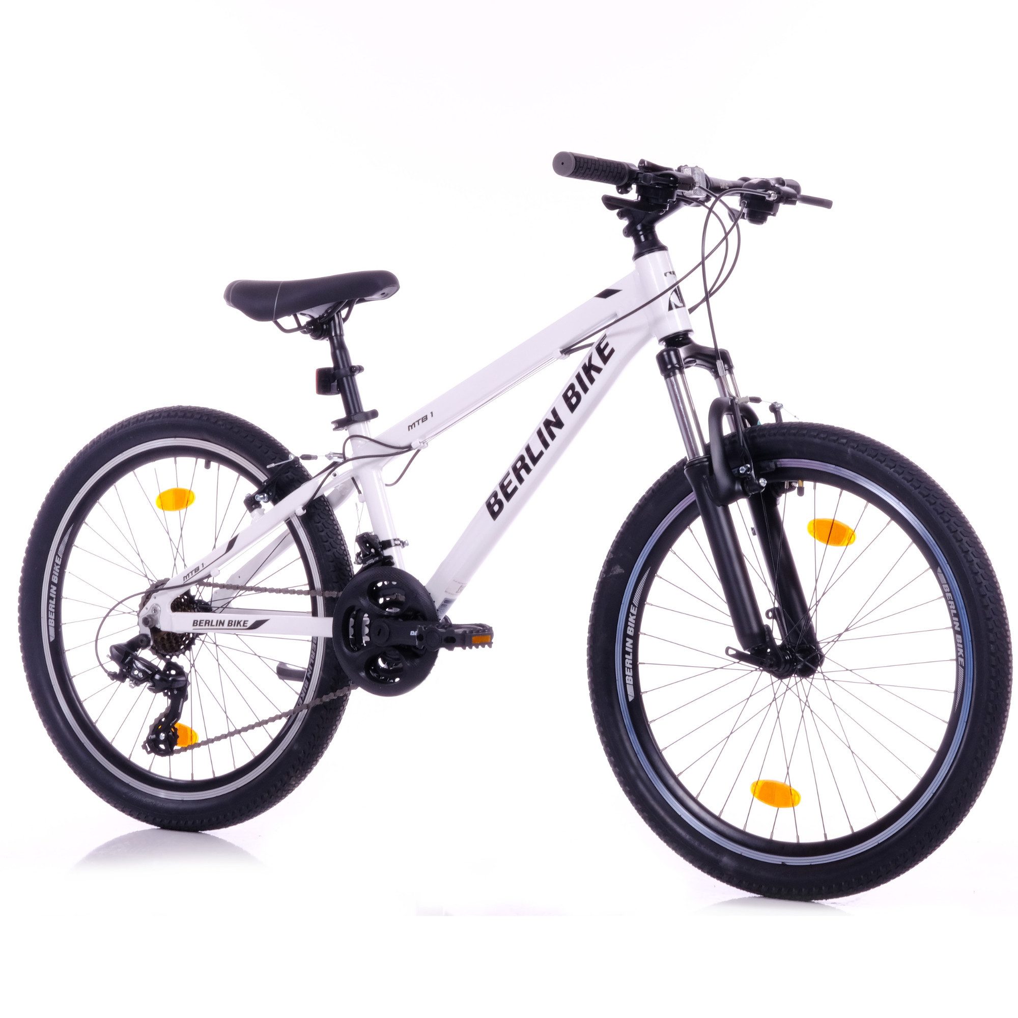 Mountainbike Berlin Bike MTB1 24 Zoll Kinderfahrrad für Jungen und Mädchen