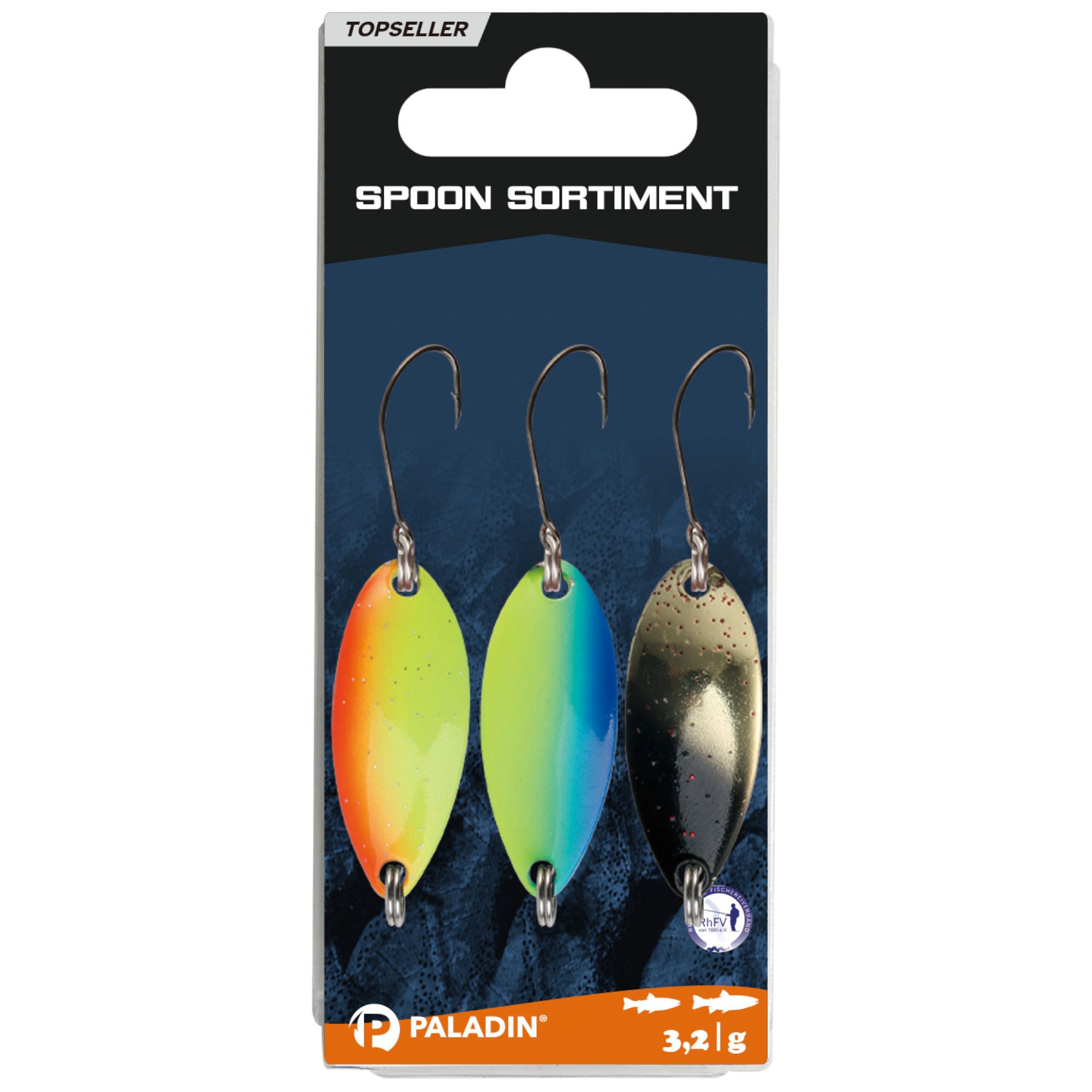 Paladin Kunstköder Spoon-Sortiment 3,2g 3St.